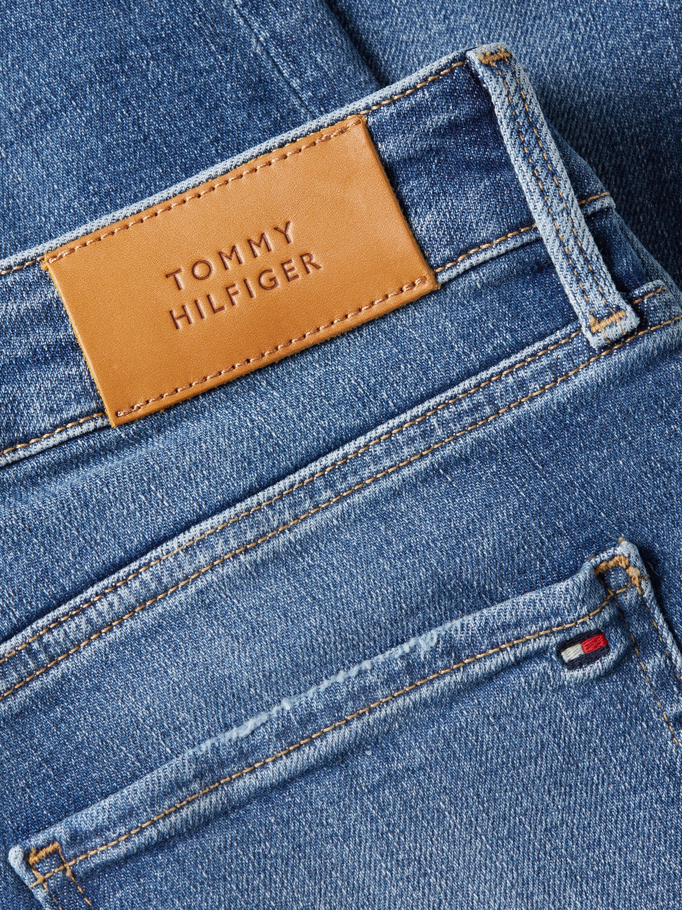 Tommy »TH ♕ HW«, Hilfiger Tommy HARLEM Hilfiger SKINNY bei FLEX mit Skinny-fit-Jeans Logo-Badge U