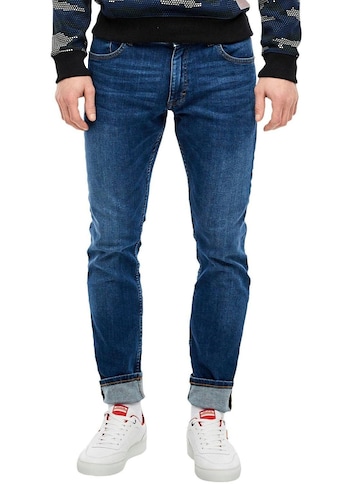 Q/S by s.Oliver Straight-Jeans »RICK«, leichte Used-Waschung kaufen