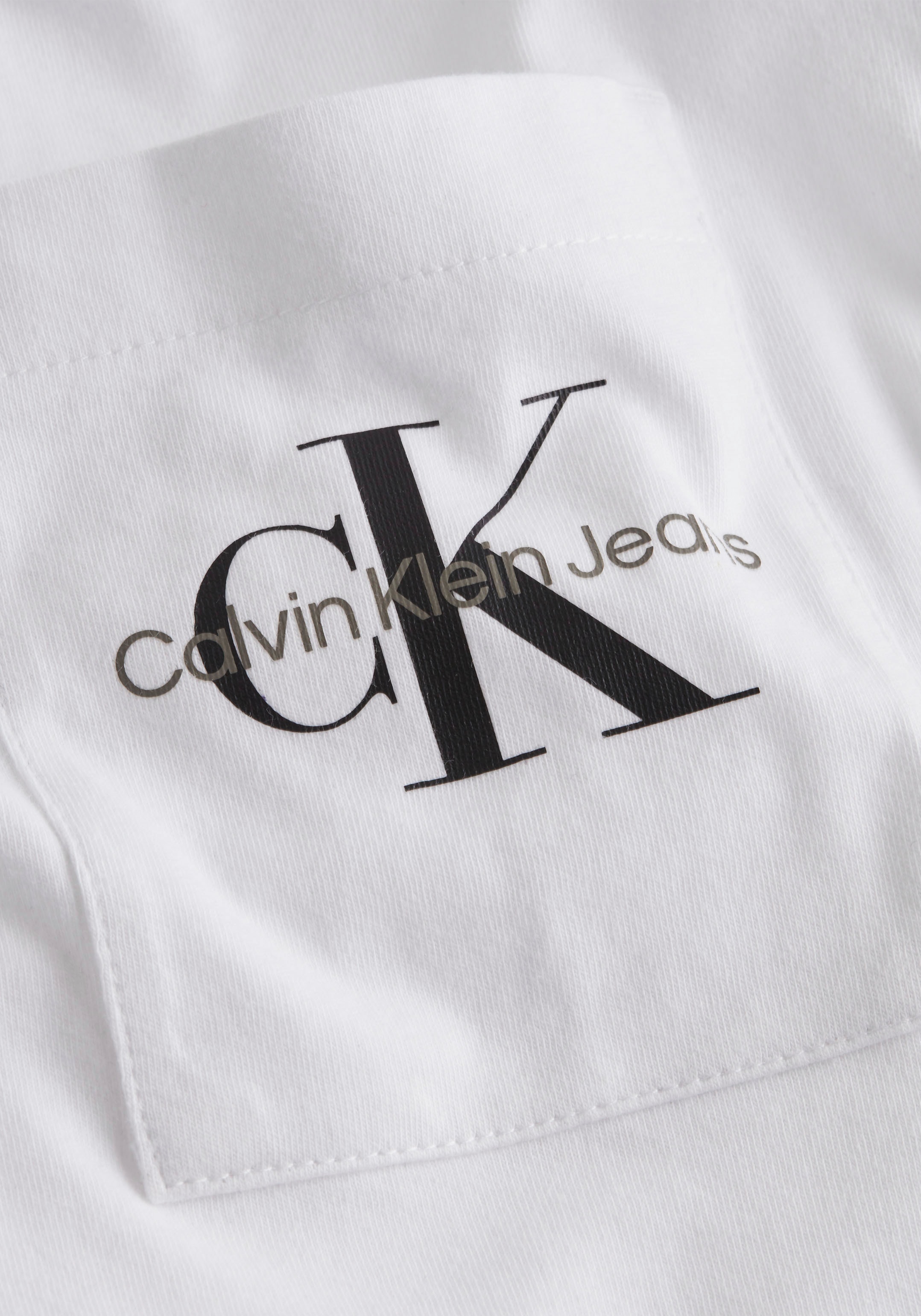 Calvin Klein Jeans T-Shirt »CORE MONOGRAM POCKET SLIM TEE«