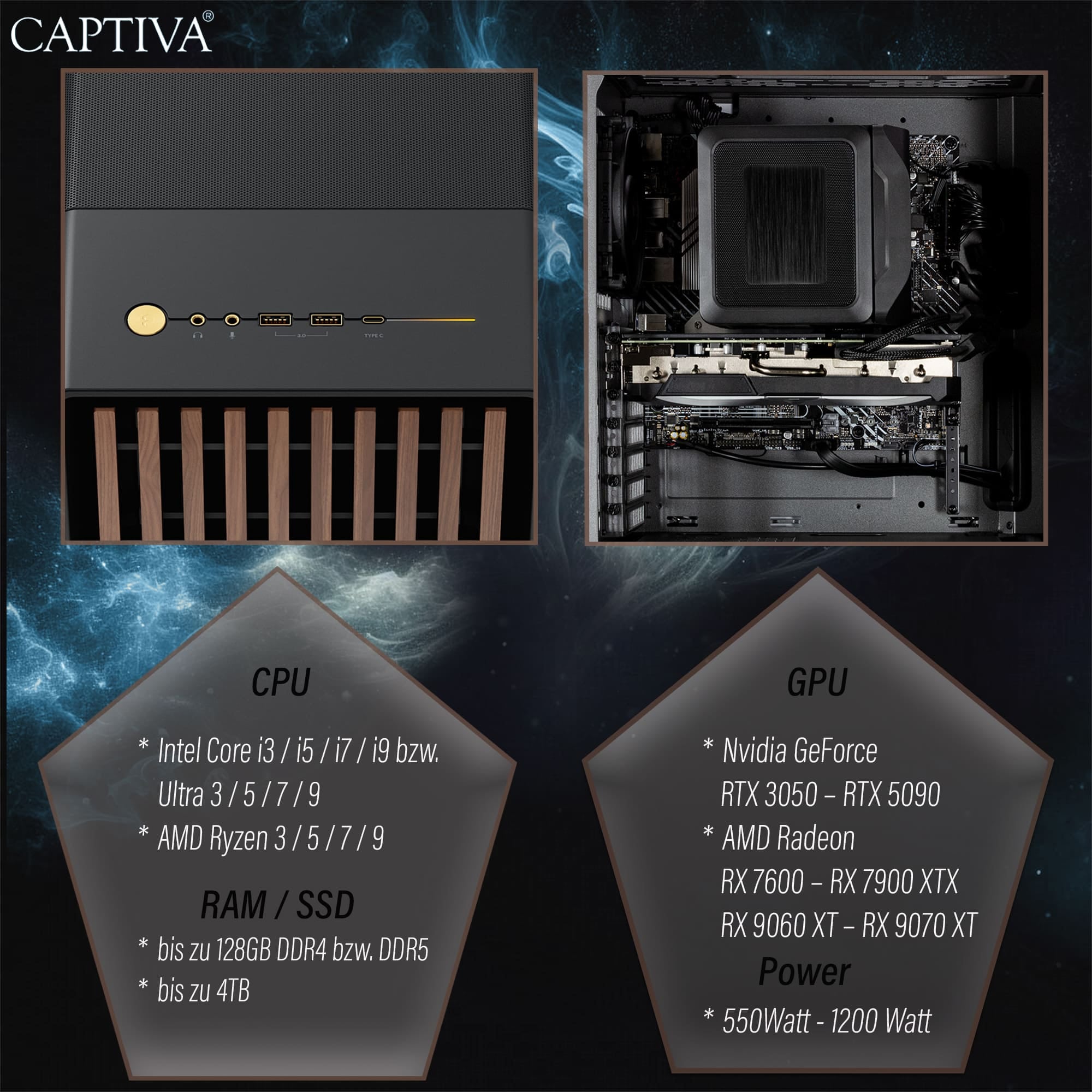 CAPTIVA Business-PC »Workstation I79-732«