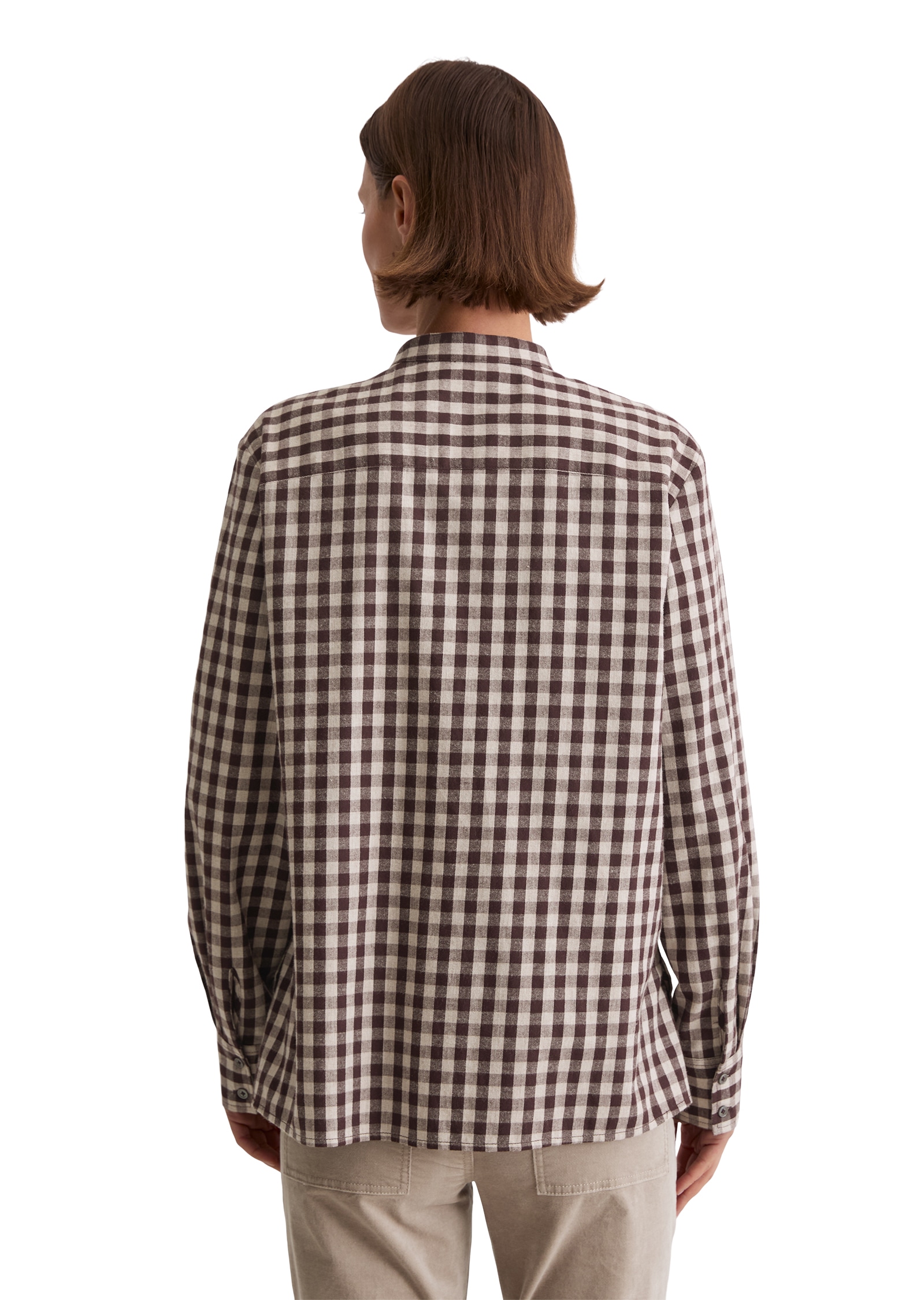 Marc O'Polo Karobluse »regular fit  aus softem Baumwoll-Flanell«