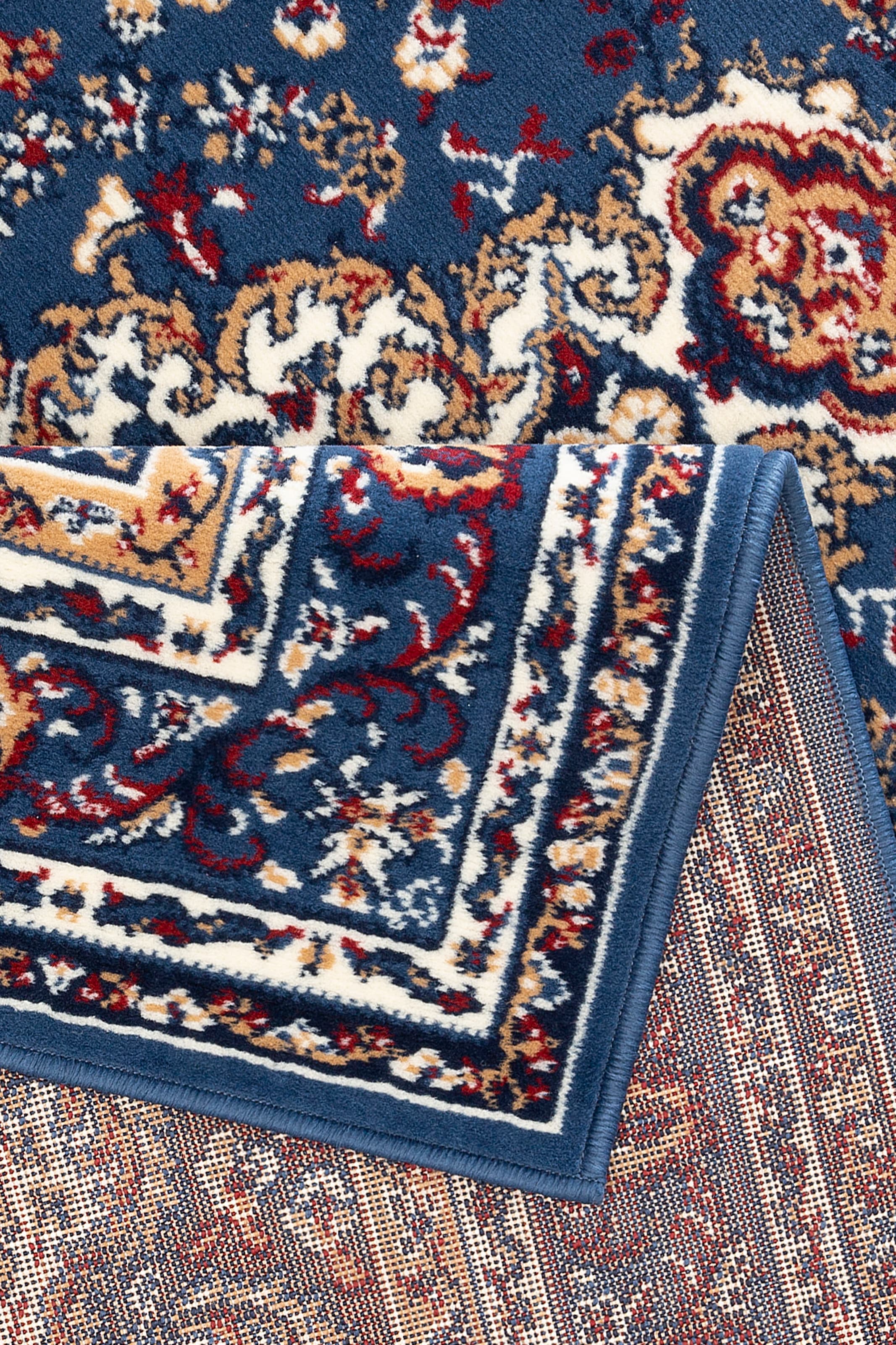 OTTO home Teppich »Oriental, Made in Belgium« rechteckig 7 mm Höhe Orient-Optik, mit Bordüre, Teppich, Kurzflor, Weich, Kundenliebling