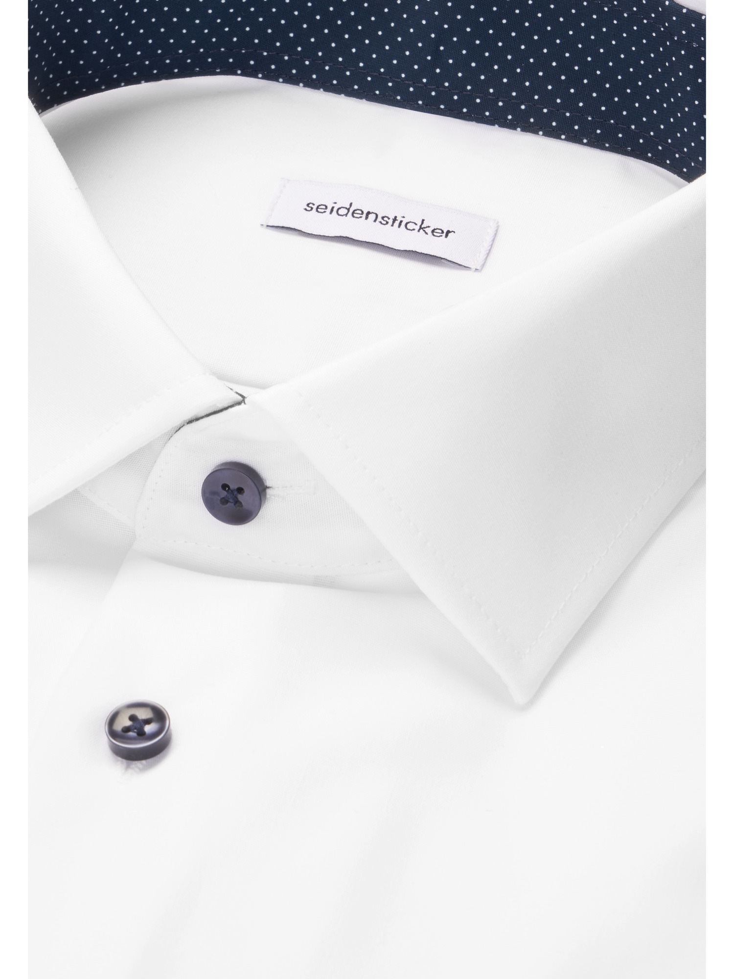 seidensticker Businesshemd »Schwarze Rose« Shaped 1/1 Kentkragen Uni