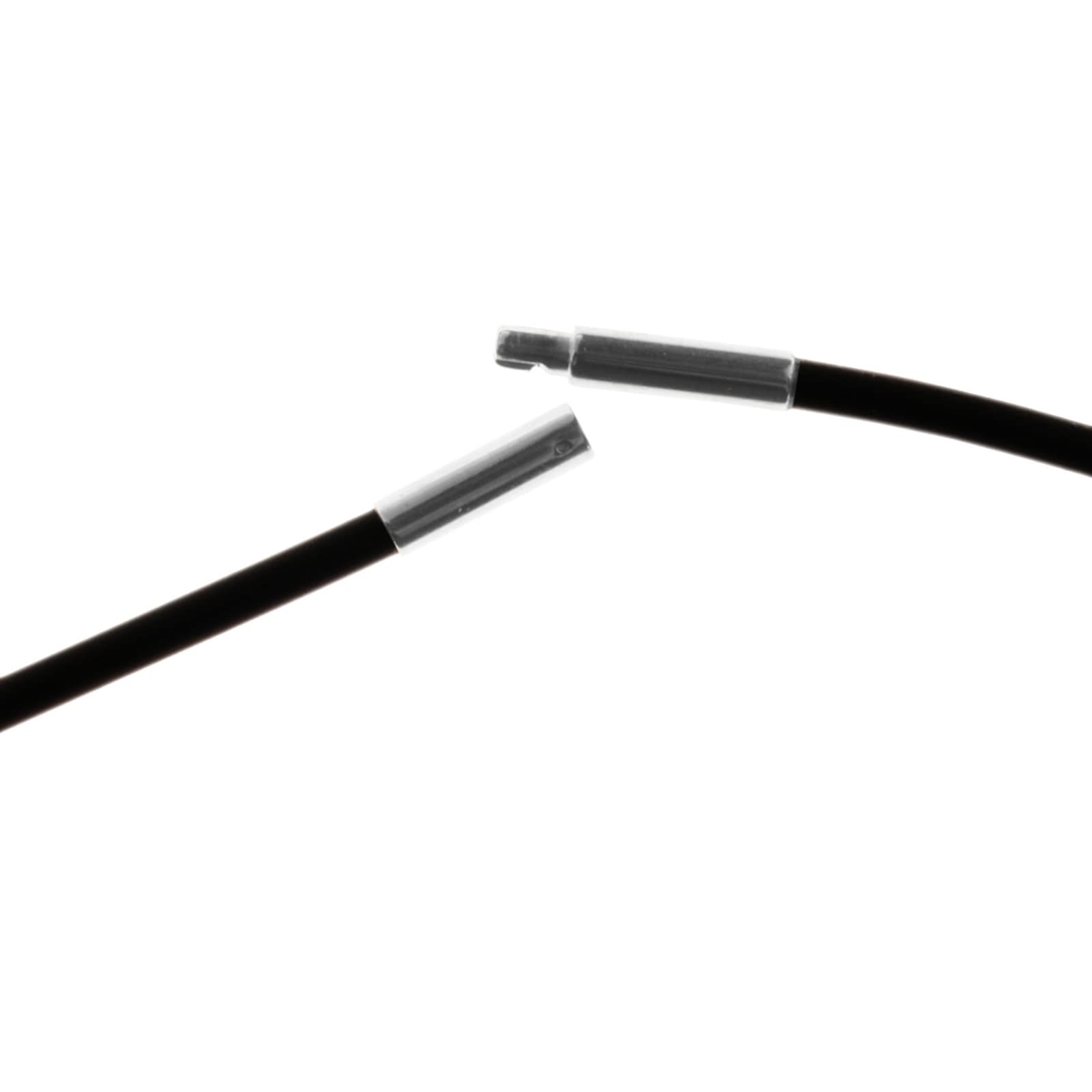 OSTSEE-SCHMUCK Halsreif »- Kautschuk 2,0 mm - Bajonett - Kautschuk - ,«