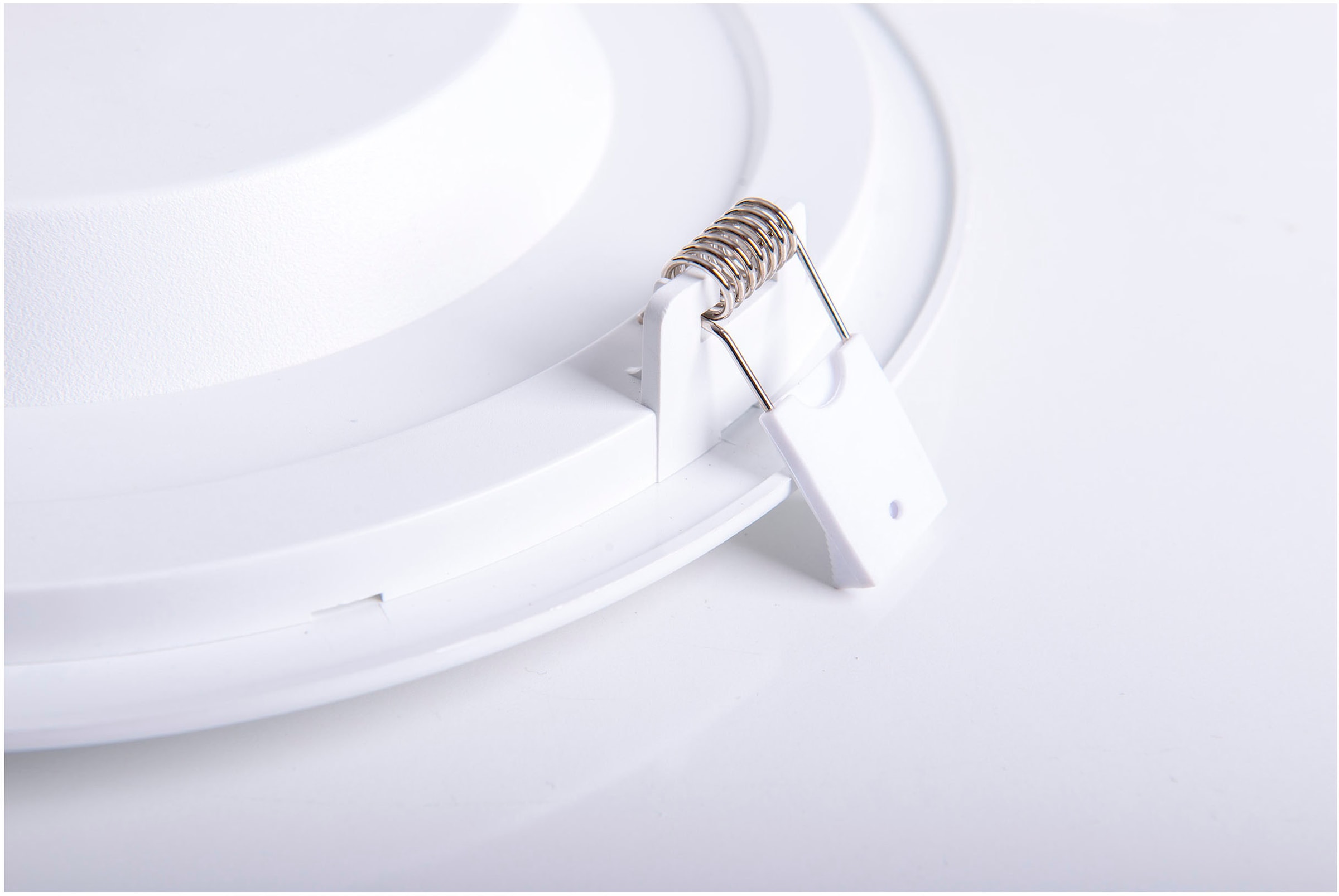 näve LED Einbauleuchte »Komplex«, 1 flammig, Leuchtmittel LED-Modul | LED fest integriert, auch Aufbau, CCT, Lichtfarbe über Geräteschalter einstellbar, rund