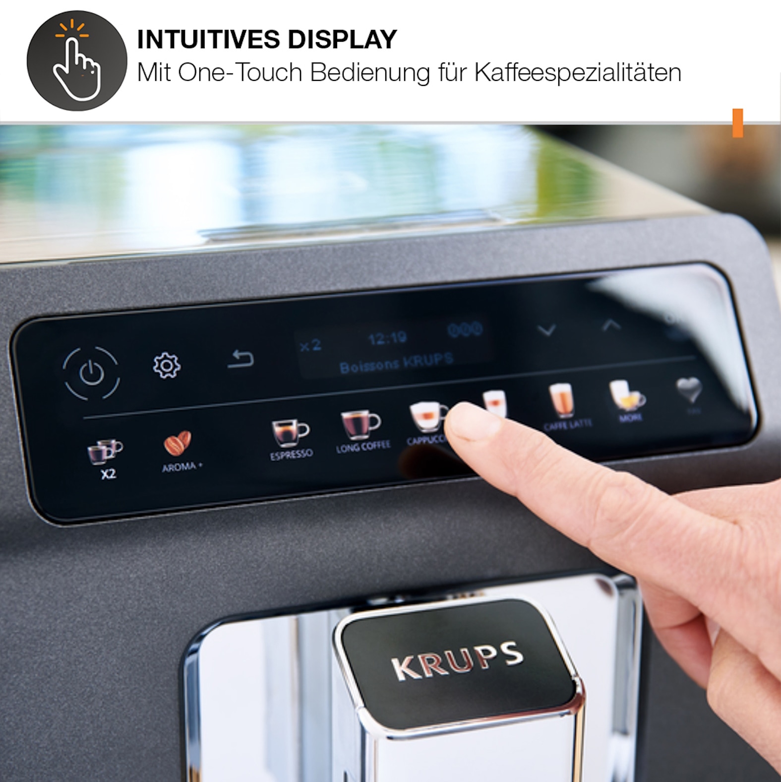 Krups Kaffeevollautomat »EA895N Evidence One«