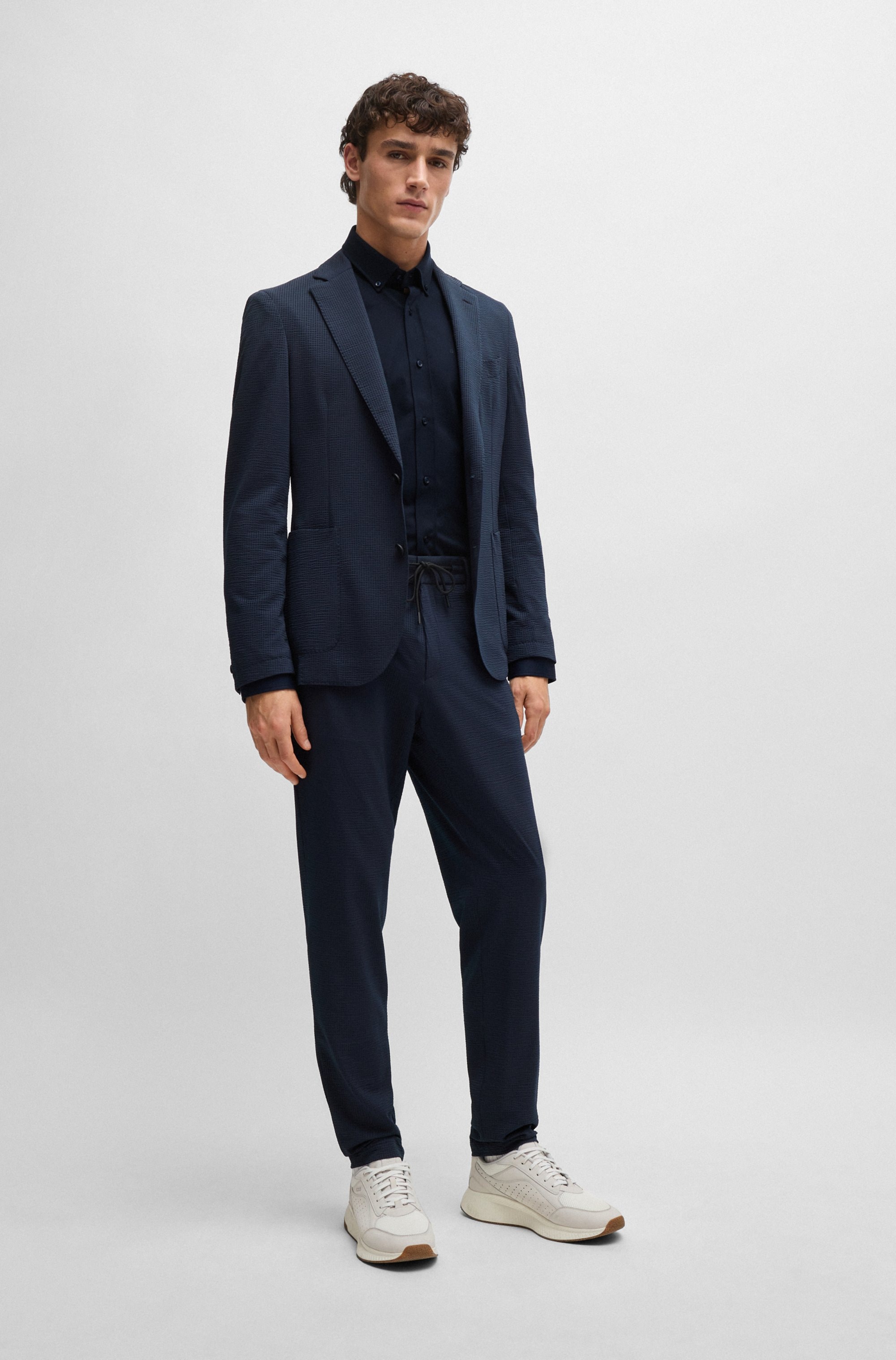 BOSS Businesshemd »JOE« mit Button-Down-Kragen, regular fit