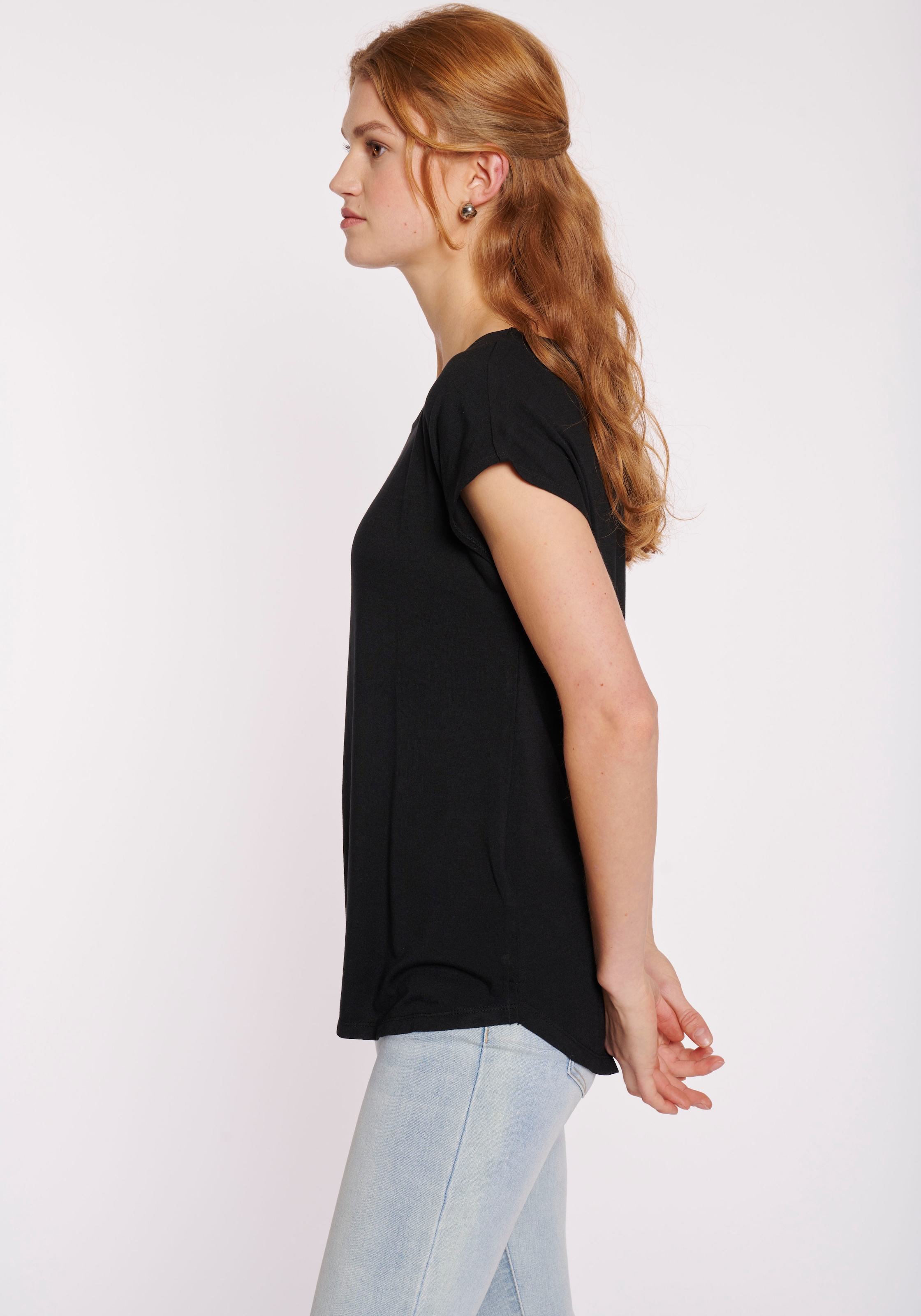 HaILY’S Kurzarmshirt »SS V TP Em44ma«