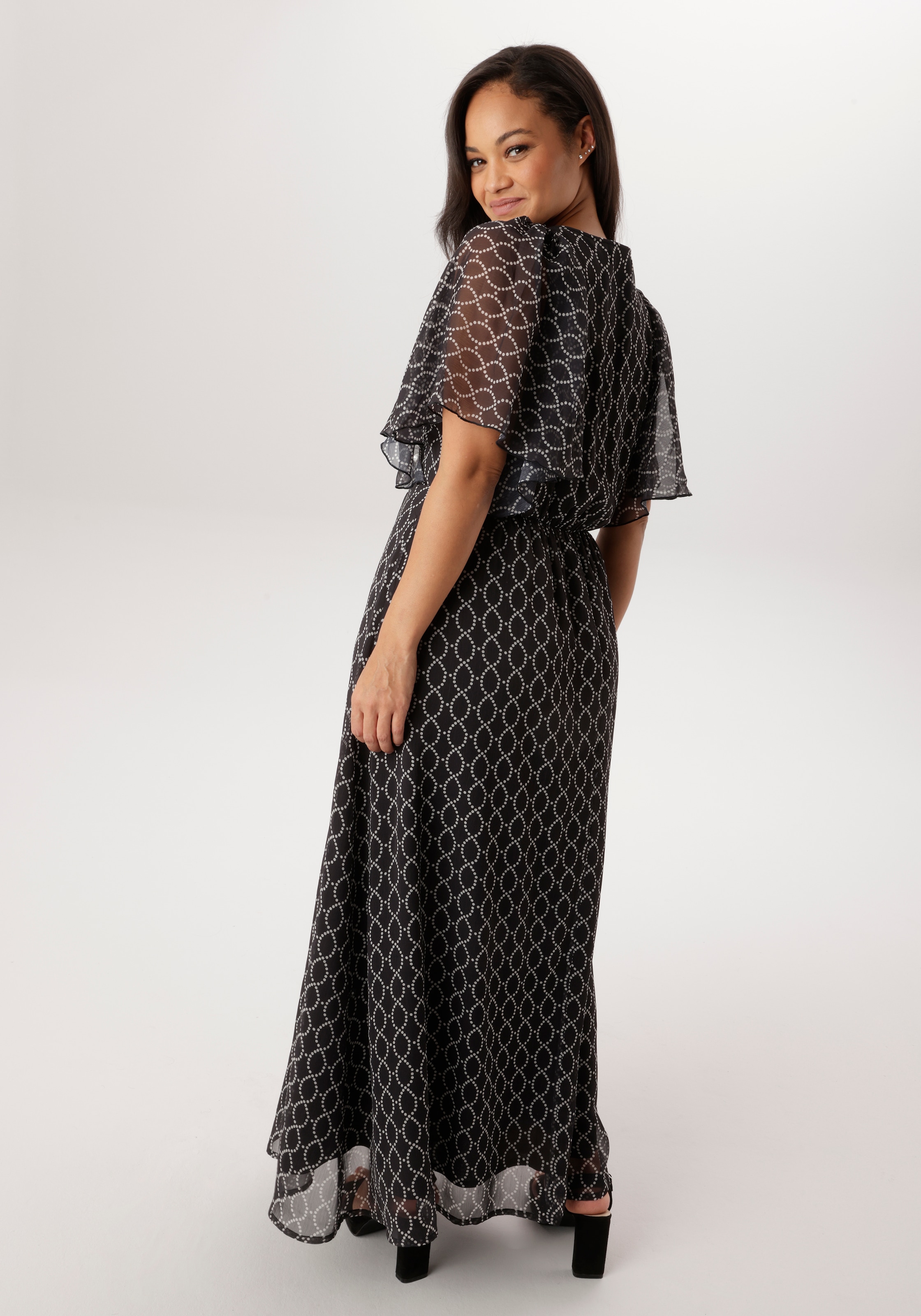 Aniston PLUS Chiffonkleid