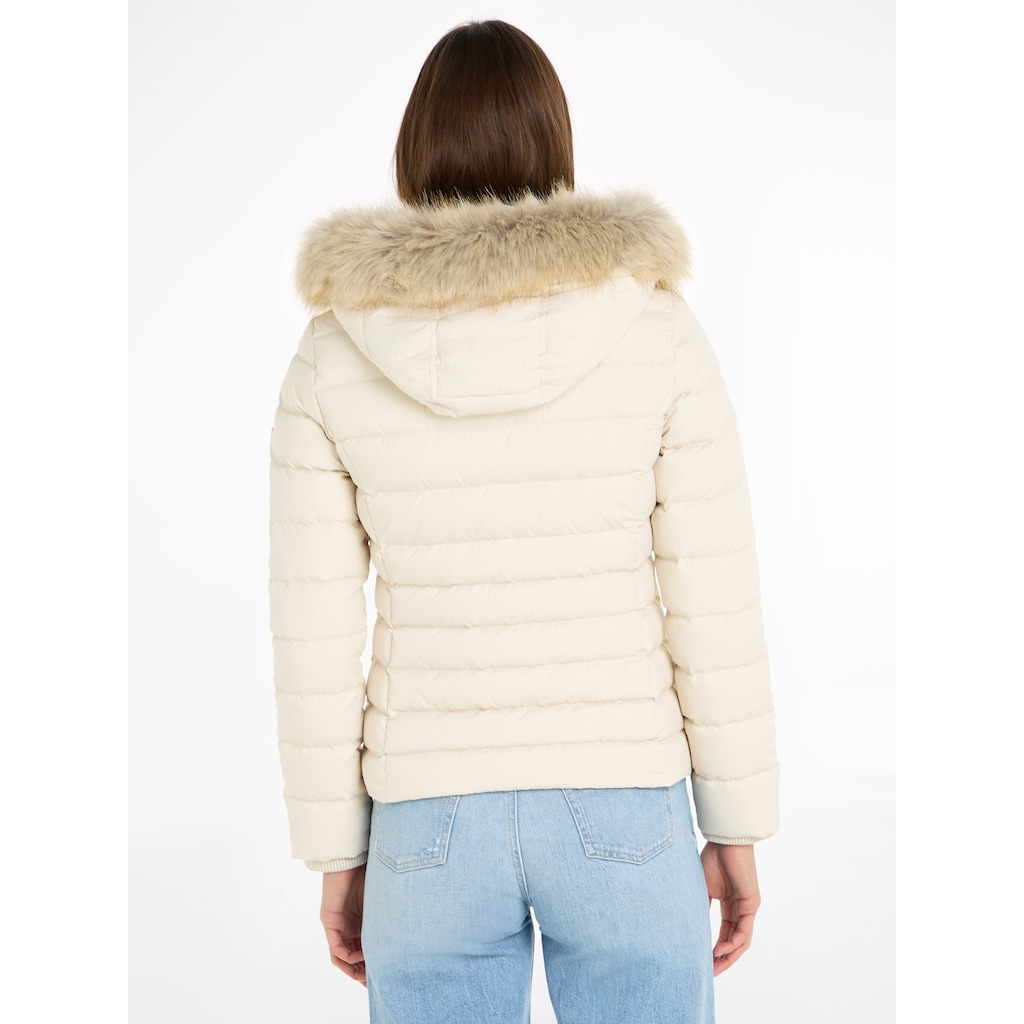 Tommy Jeans Daunenjacke »TJW BASIC HOODED JACKET«, mit Kapuze