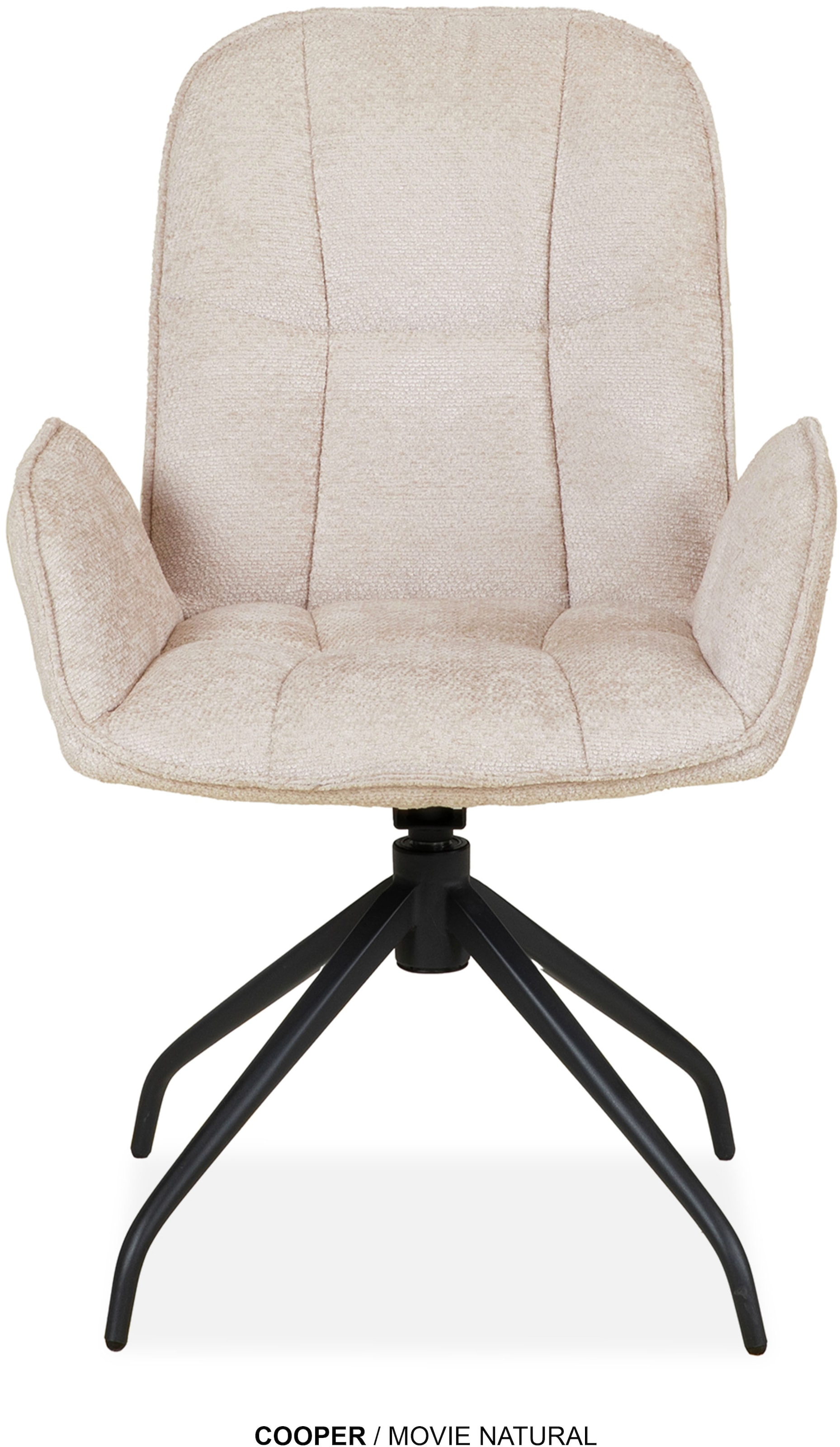 OMG Design Esszimmerstuhl »Cooper« (Set) 2 Stk.Drehstuhl mit auto-return, Armlehnenstuhl