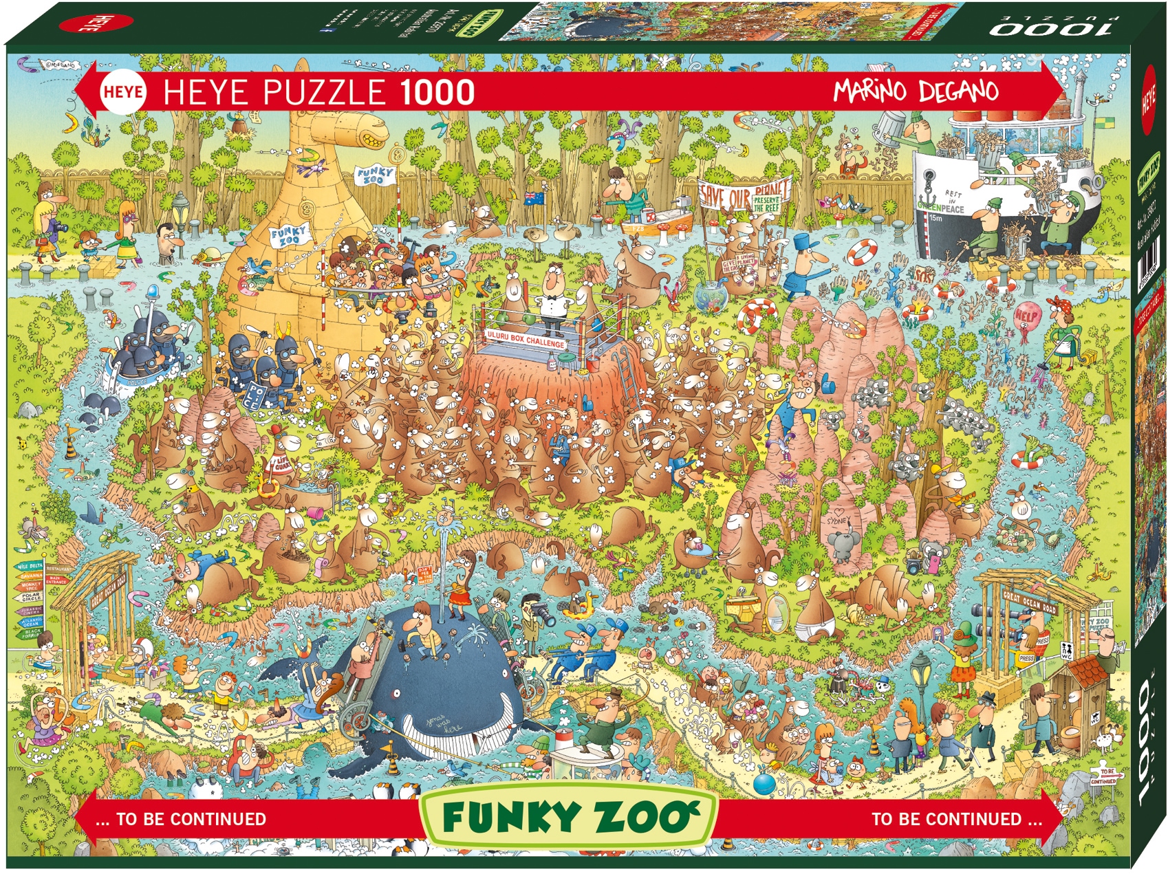 Puzzle »Australian Habitat«, Made in Germany