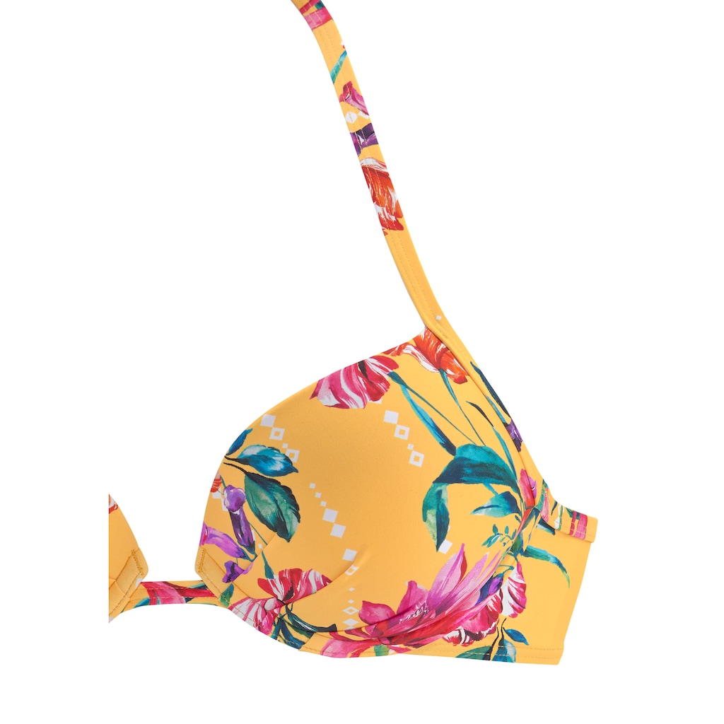 Sunseeker Push-Up-Bikini-Top »Modern«, mit Blumenprint