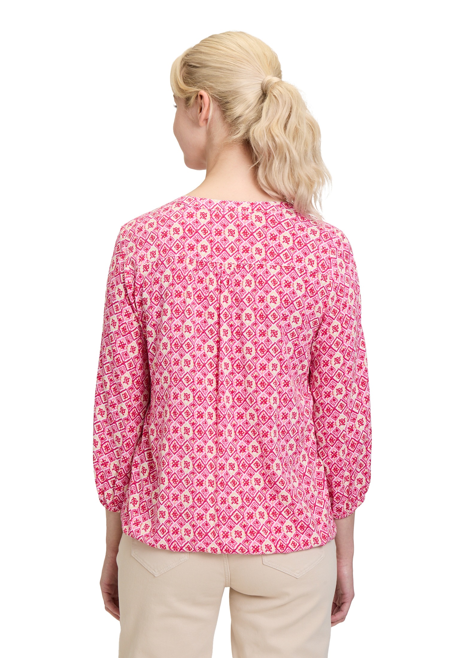 Cartoon Klassische Bluse »Casual-Bluse mit Muster«