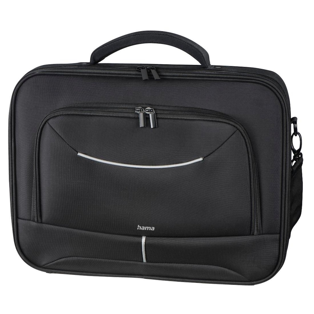 Hama Laptoptasche »Notebook Tasche bis 44 cm (17,3 Zoll), mit Trolleyband, schwarz«