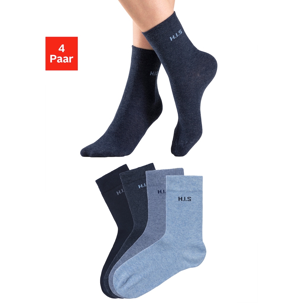 H.I.S Socken, (Set, 4 Paar)