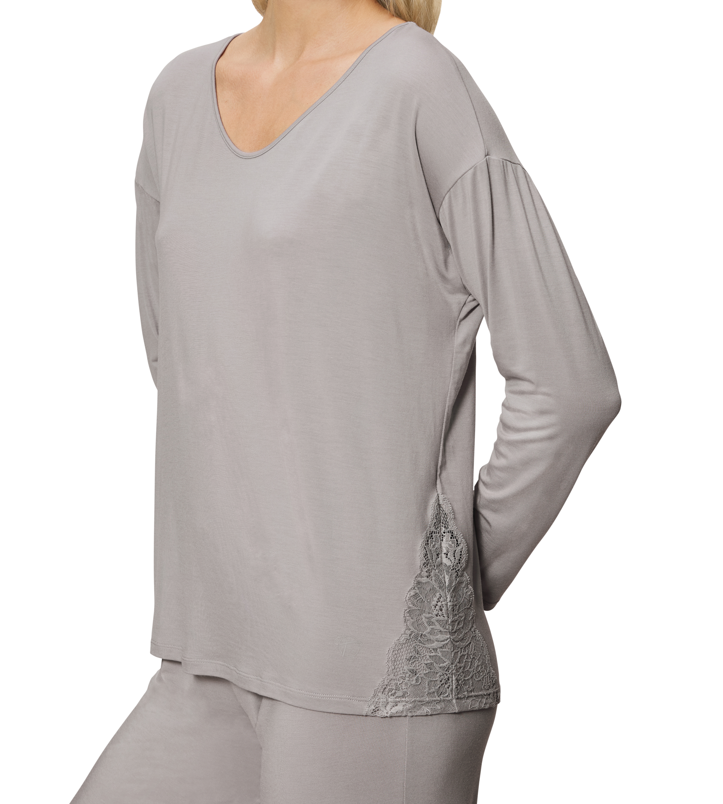 Triumph Pyjama »Timeless Sensuality PK LSL«, (2 tlg.), atumgsaktiv und weich