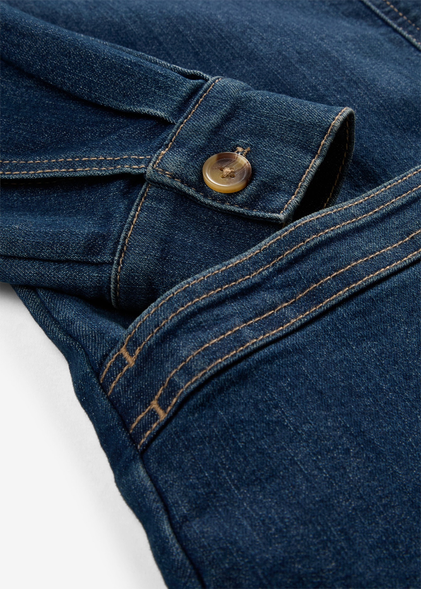 bonprix Jeansjacke Regular Fit, Langarm, aus Baumwolle, Casual-Stil
