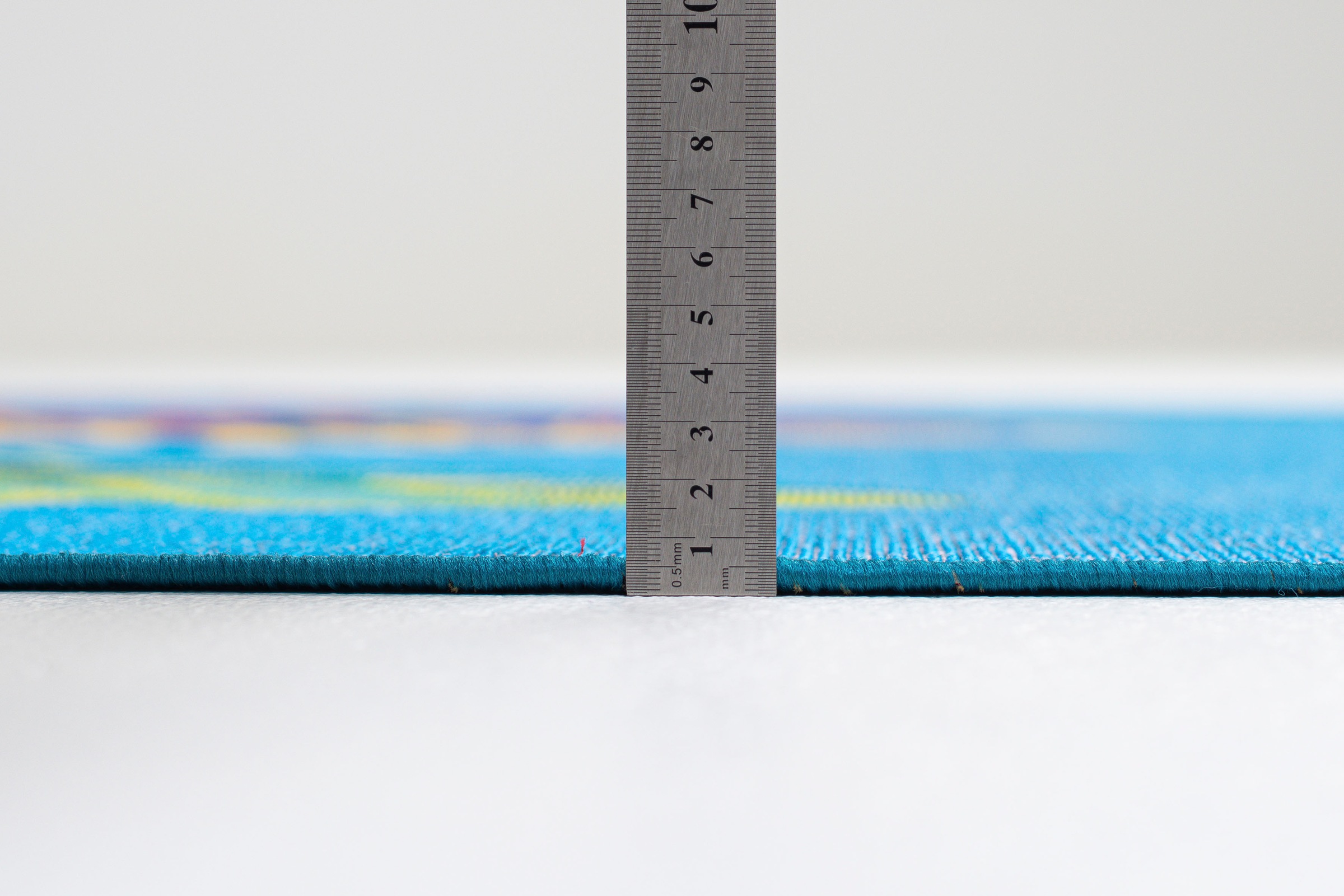 Sansibar Teppich »Rantum Beach SA-018«, rechteckig, 5 mm Höhe, Flachgewebe, modernes Design, Motiv Surfbretter, Outdoor geeignet