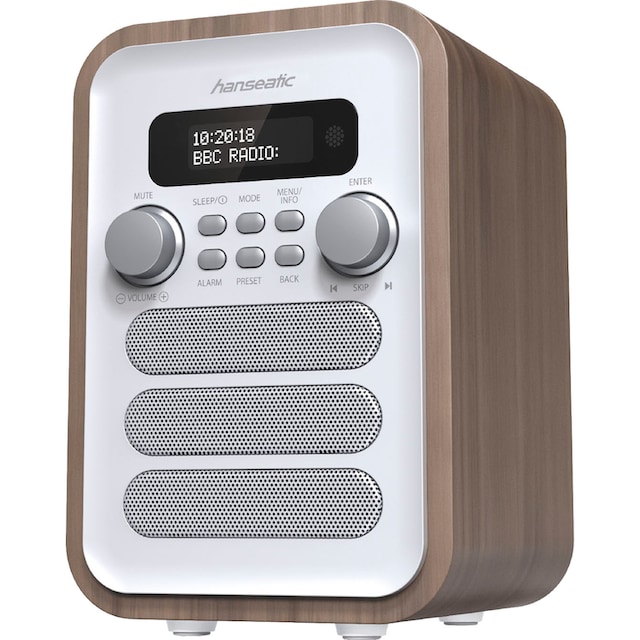 Hanseatic Digitalradio (DAB+) »HRA-23«, (Bluetooth 3,5 W) ➥ 3