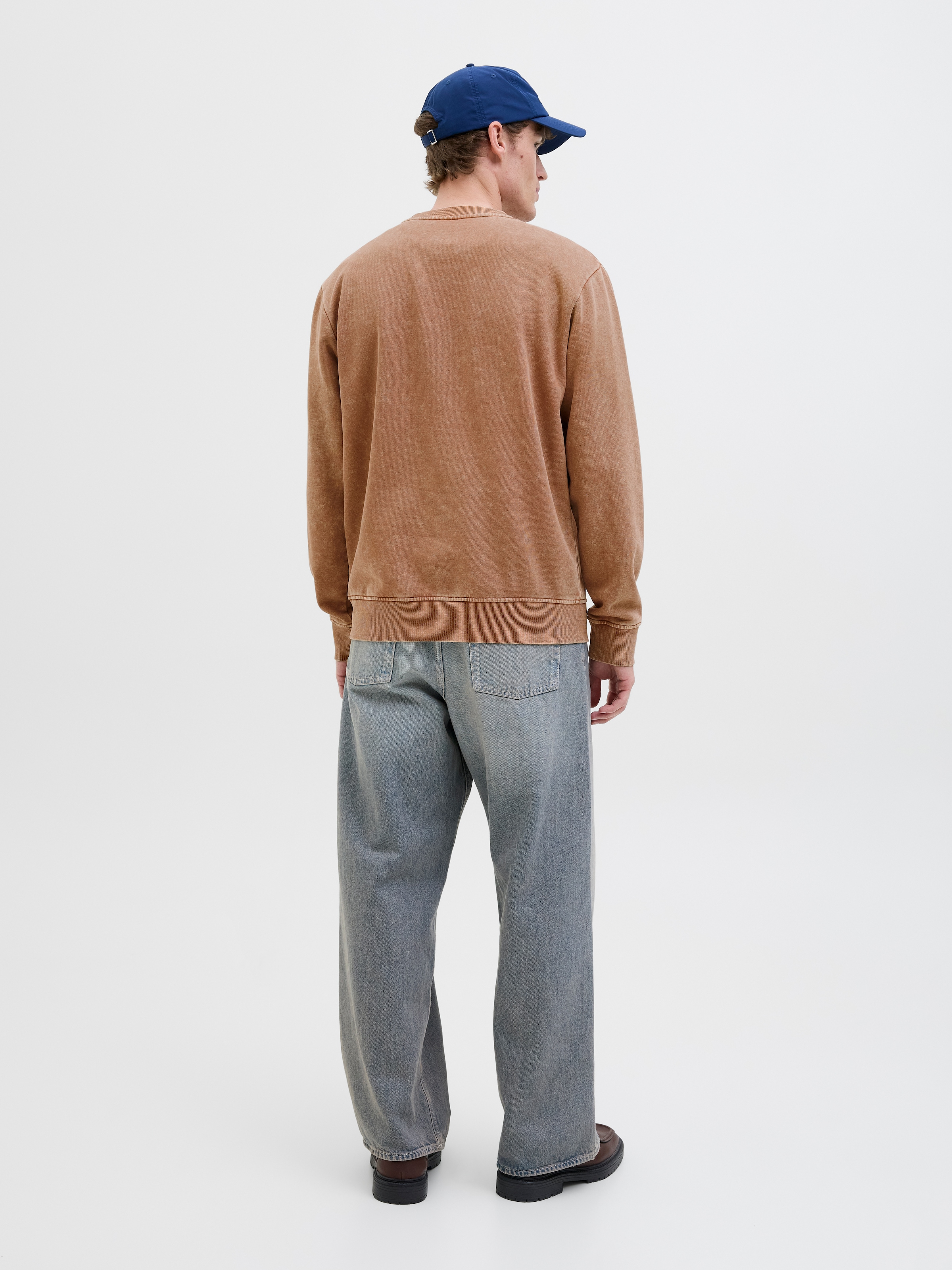 Jack & Jones Sweatshirt »JJEDOVER PRINT SWEAT CREW NECK«
