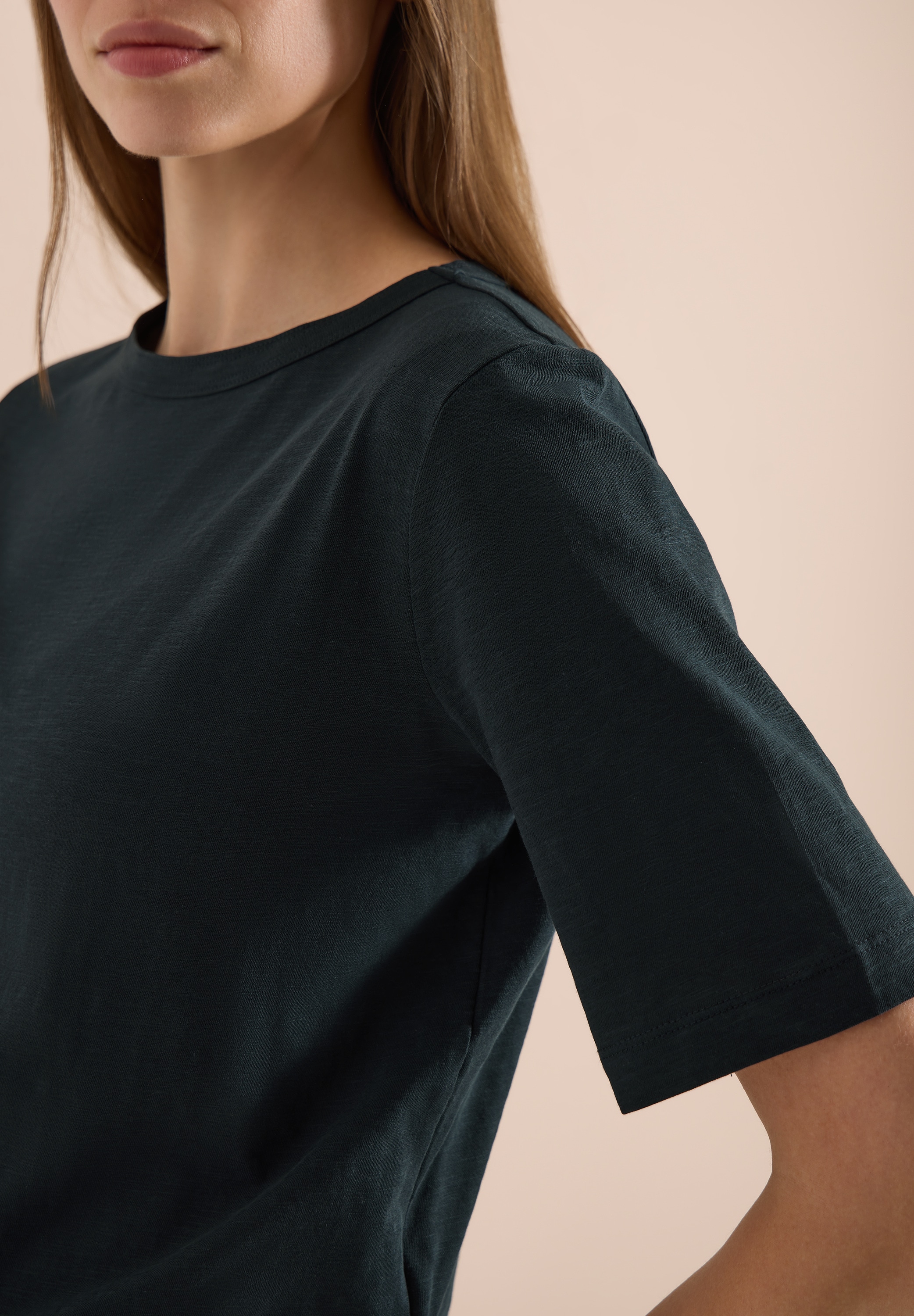Cecil Kurzarmshirt aus weicher Baumwolle
