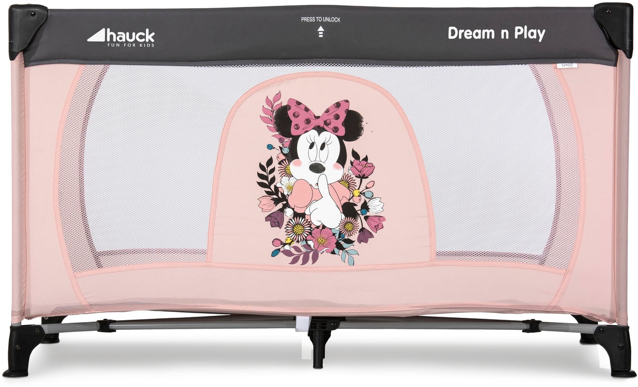 Hauck Baby-Reisebett »Dream N Play - Minnie Sweetheart«, inkl. Transporttasche