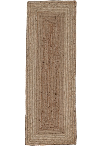 carpetfine Läufer »Nele«, rechteckig, 6 mm Höhe, geflochtener Wendeteppich aus 100%... kaufen