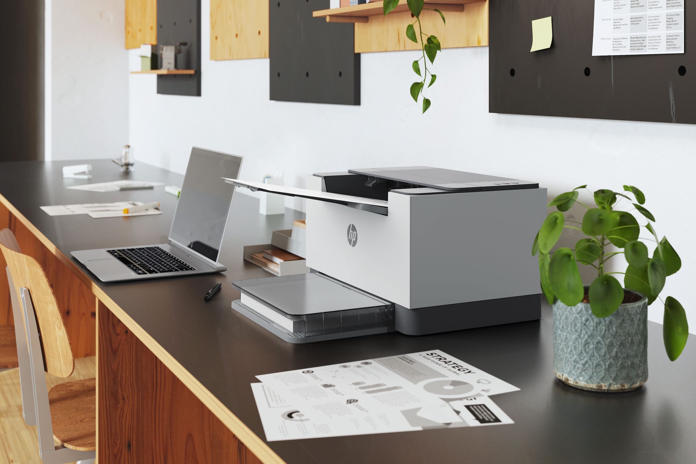 HP Schwarz-Weiß Laserdrucker »LaserJet M209d« HP Instant Ink kompatibel