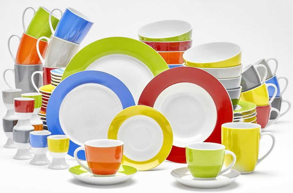 van Well Untertasse »Vario« Porzellan, spülmaschinen- und mikrowellengeeignet, Ø 14,5 cm