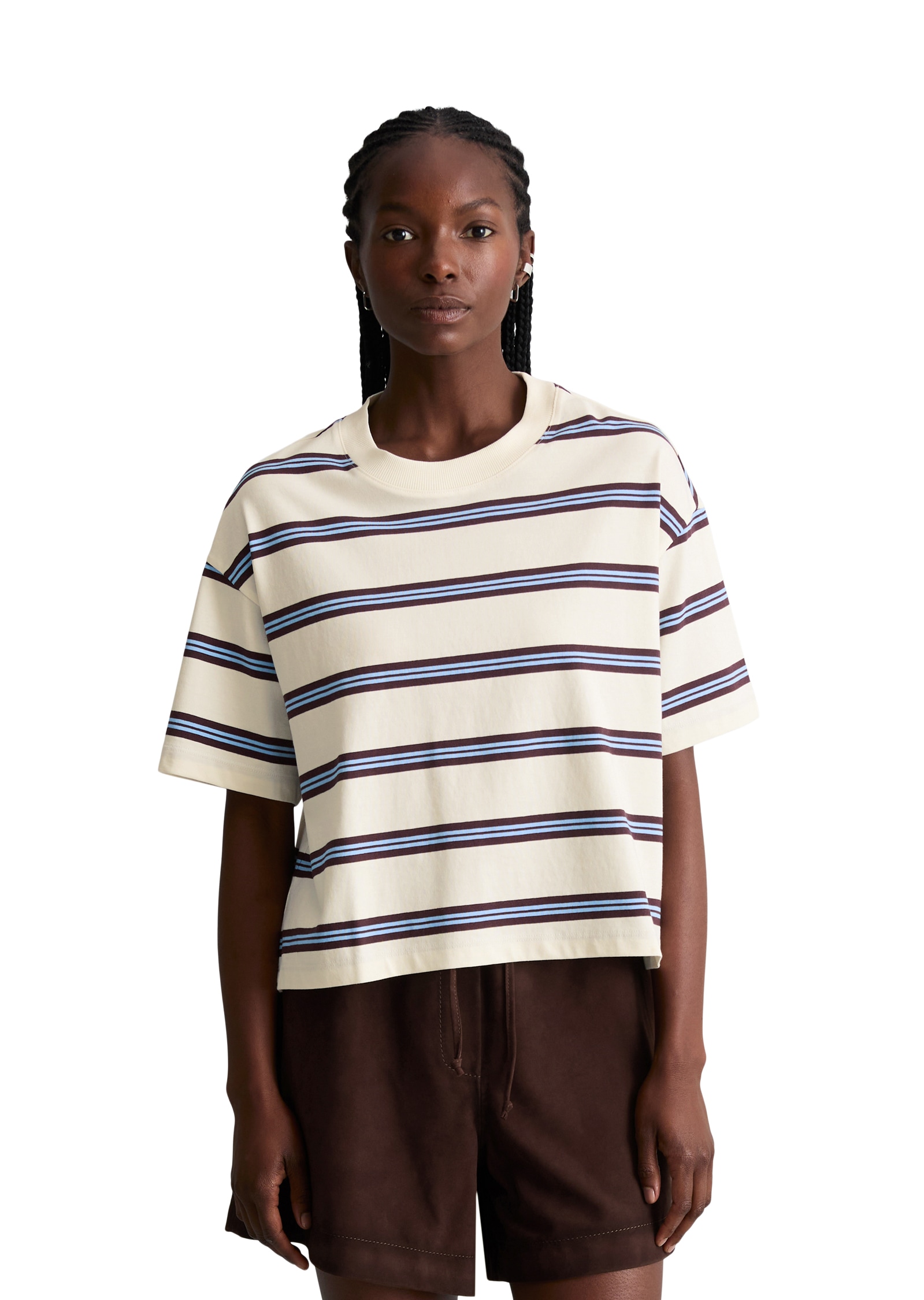 Marc O'Polo DENIM T-Shirt relaxed aus Heavy Jersey