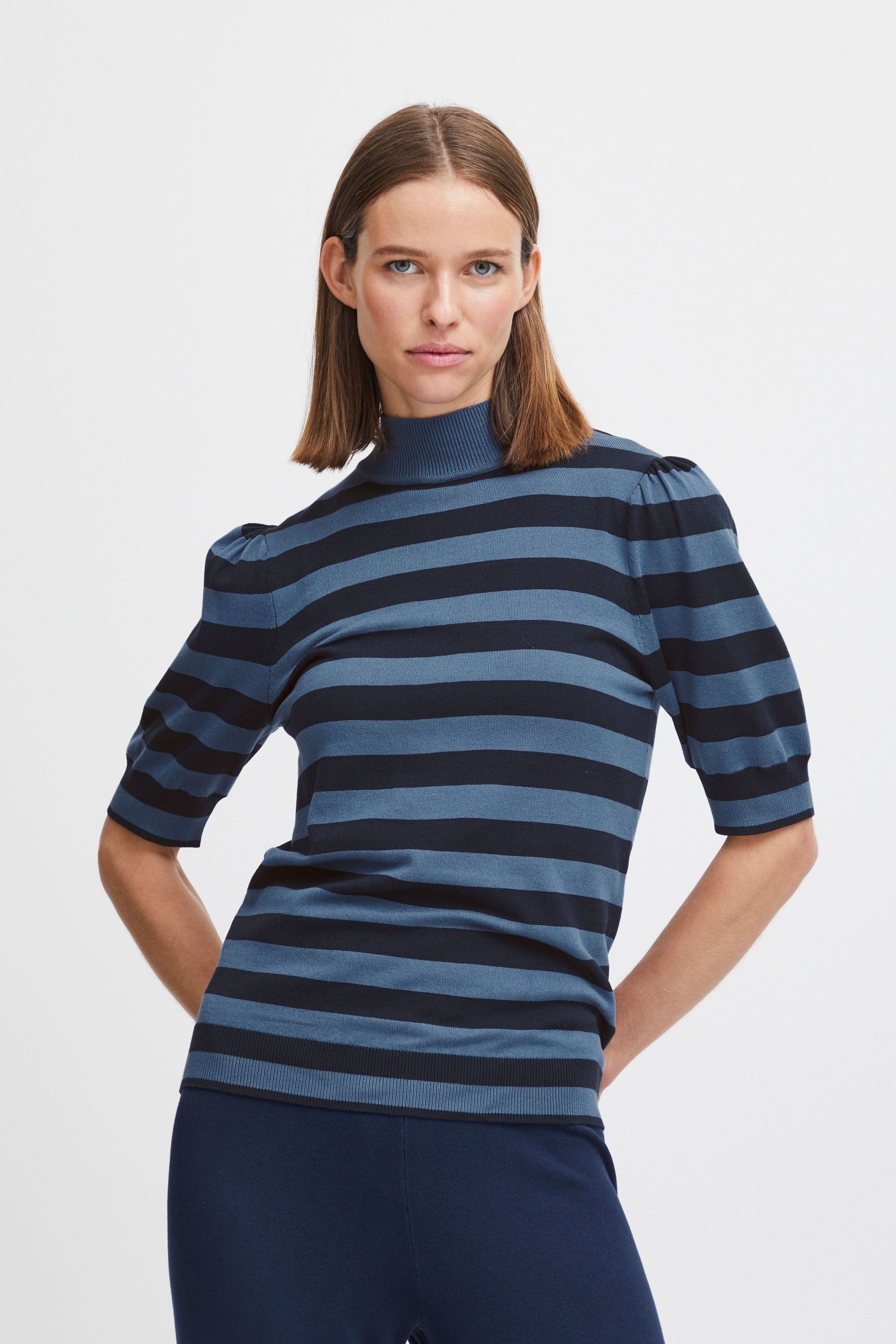 b.young Strickfleece-Pullover »Strickpullover BYMMMORLA PUFF SLEEVE -«