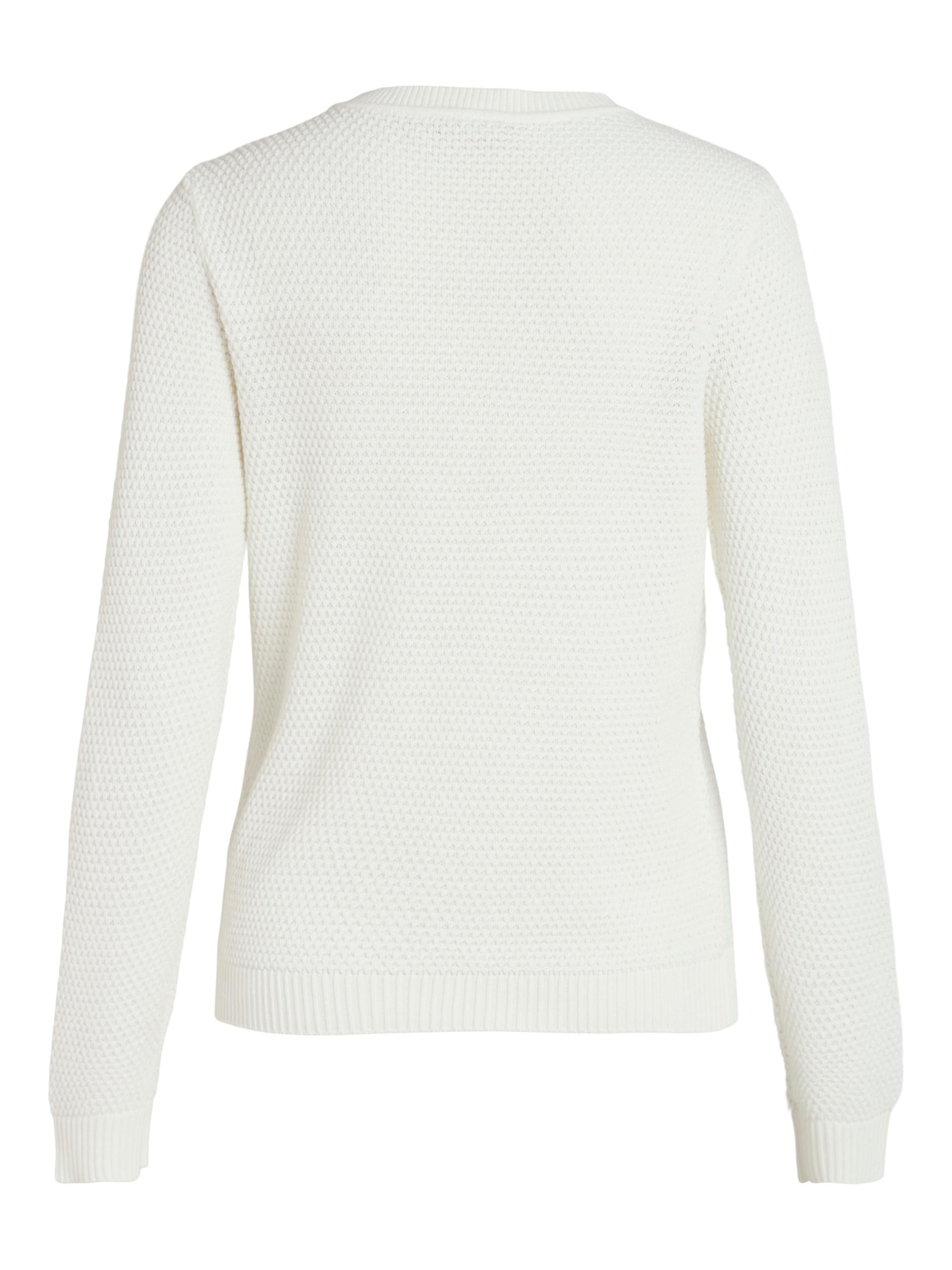 Vila Rundhalspullover »VIDALO O-NECK L/S KNIT TOP- NOOS«