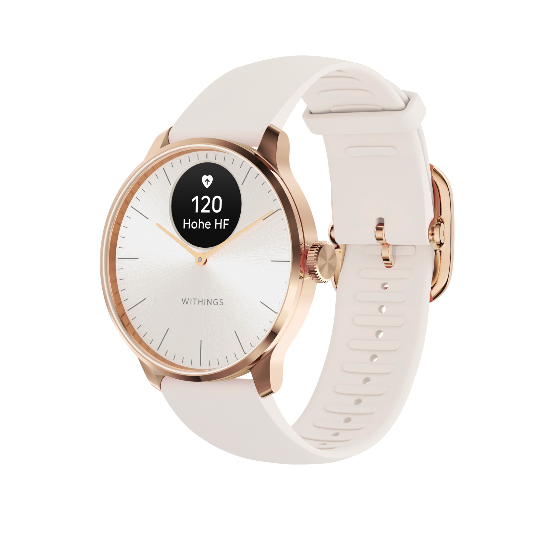 Withings Smartwatch »ScanWatch Light«, (1,6 cm / 0,63 Zoll),)