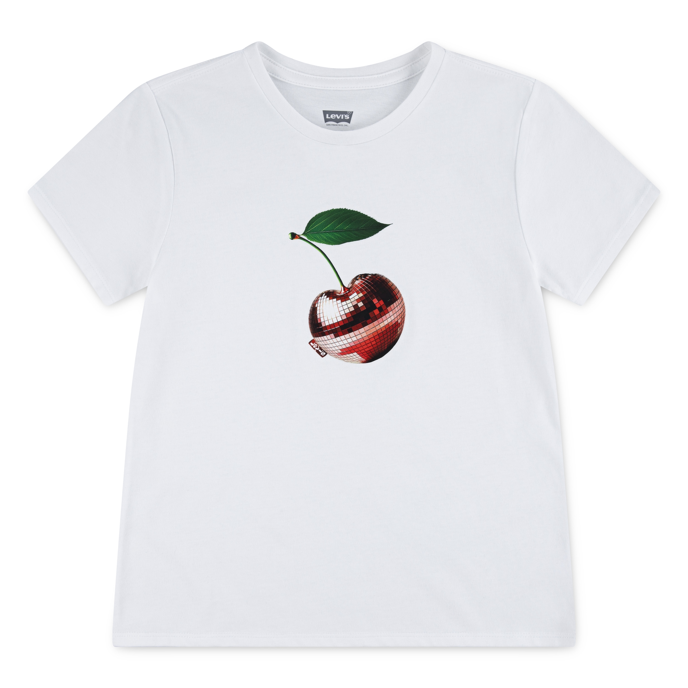 Levi's® Kids T-Shirt »LVG DISCO CHERRY SS TEE« for Girls, mit Frontprint