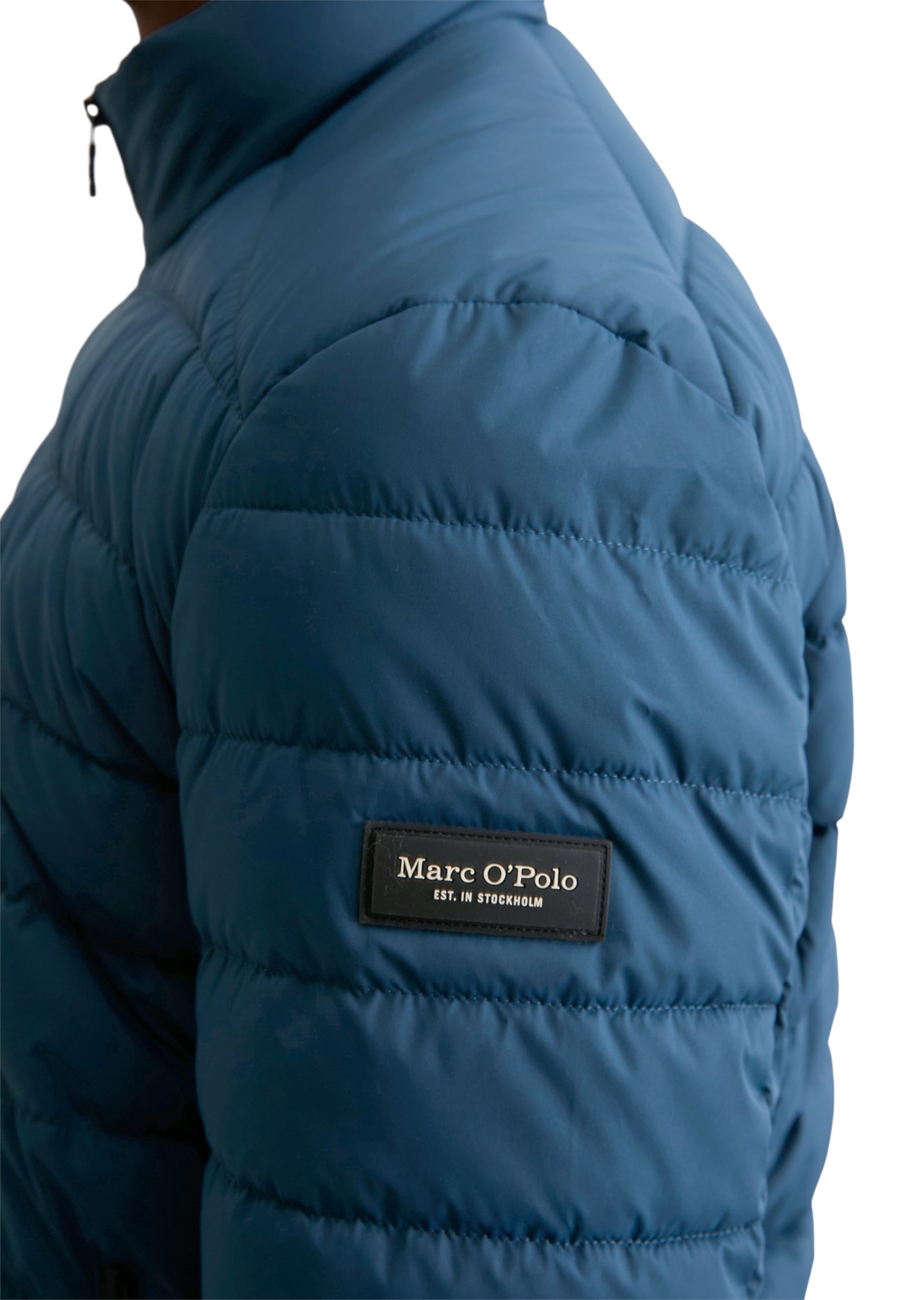 Marc O'Polo Steppjacke, Übergangsjacke, aus recyceltem Performance-Polyester, regular fit