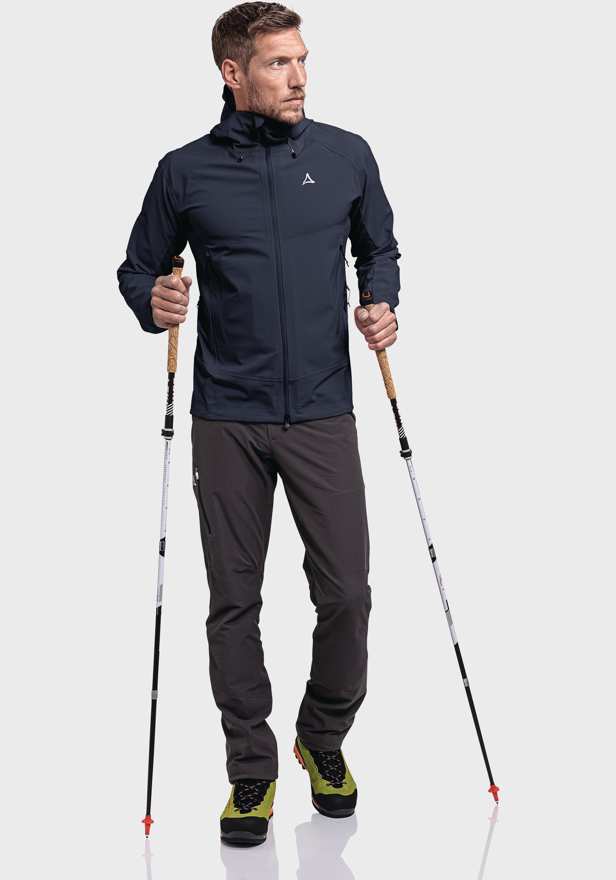 Schöffel Outdoorjacke »Softshell Jkt Mangart M«, mit Kapuze
