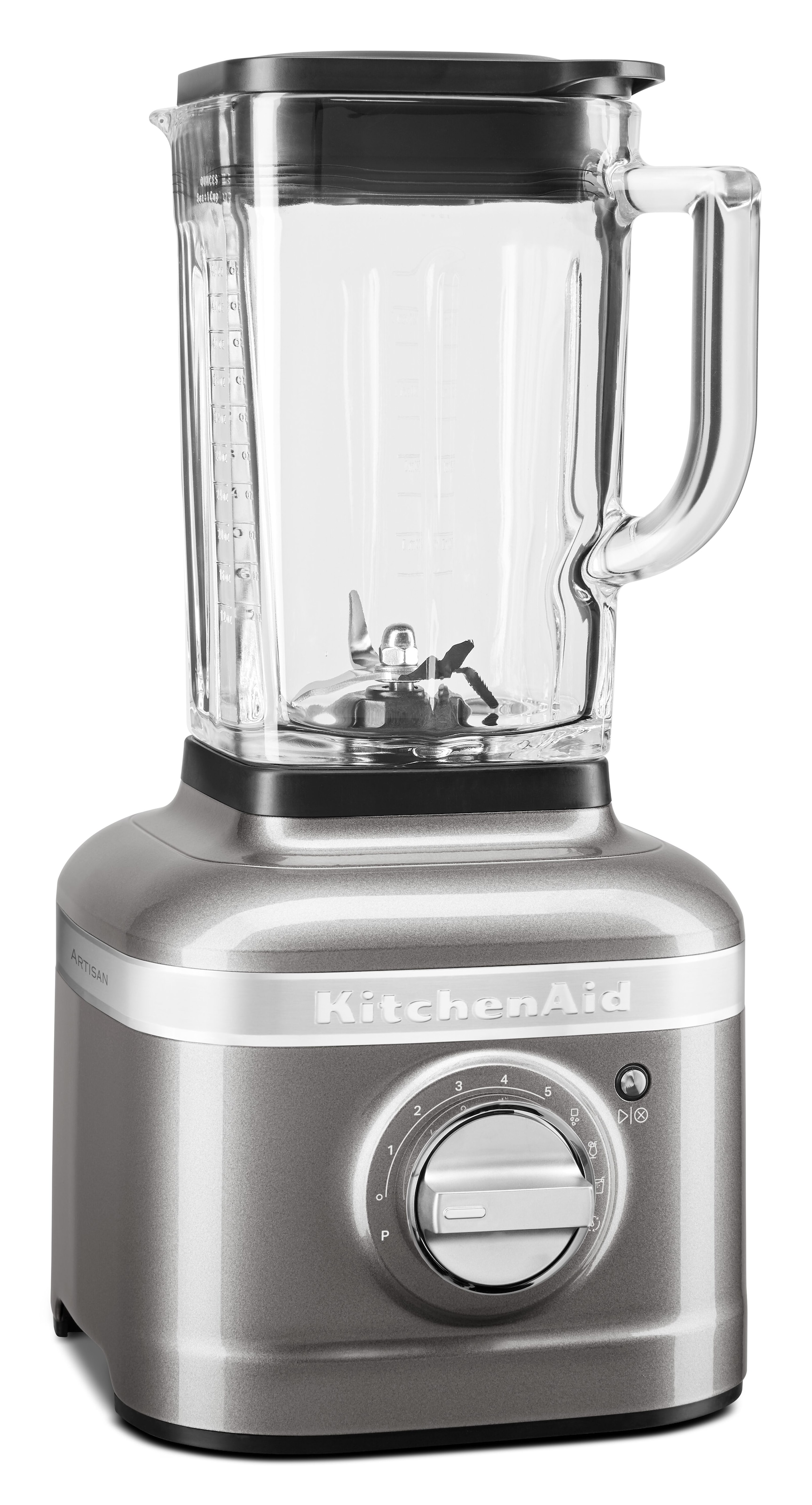 KitchenAid Standmixer »5KSB4026EMS Medallion Silber« 1200 W