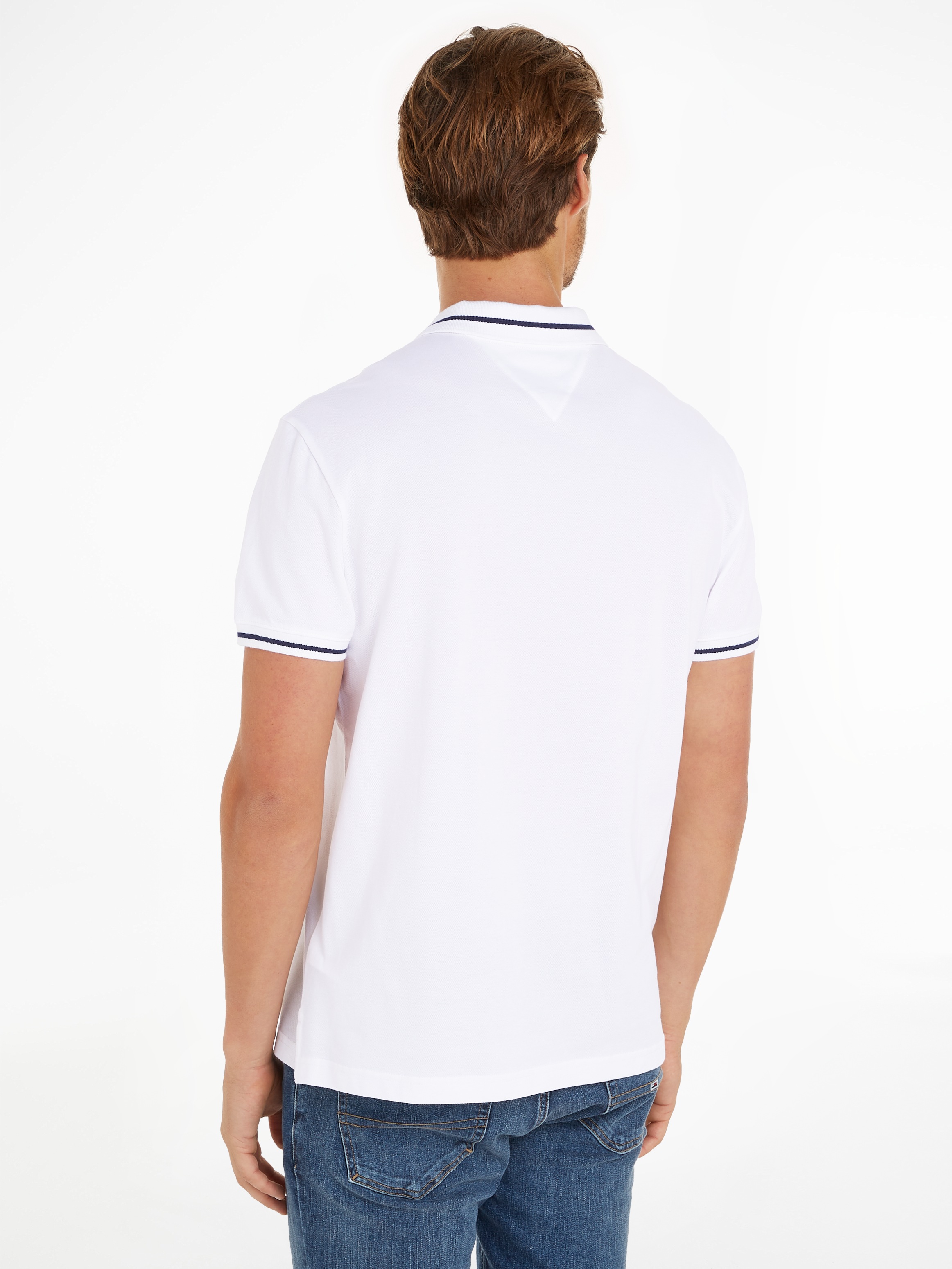 Tommy Jeans Poloshirt »TJM REG TIPPING POLO«, mit Logostickerei