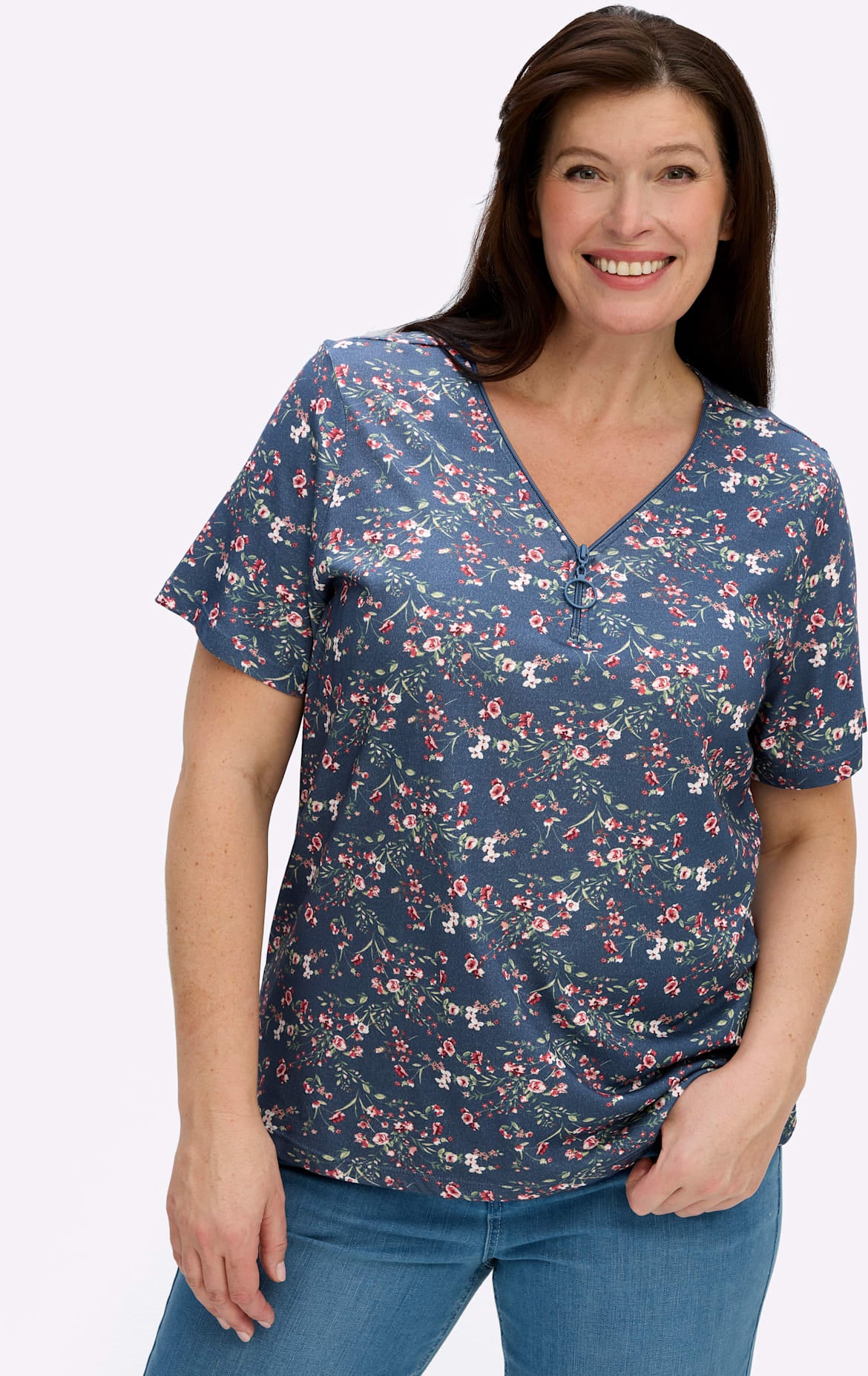 Inspirationen Kurzarmshirt »Shirt« 1 tlg.