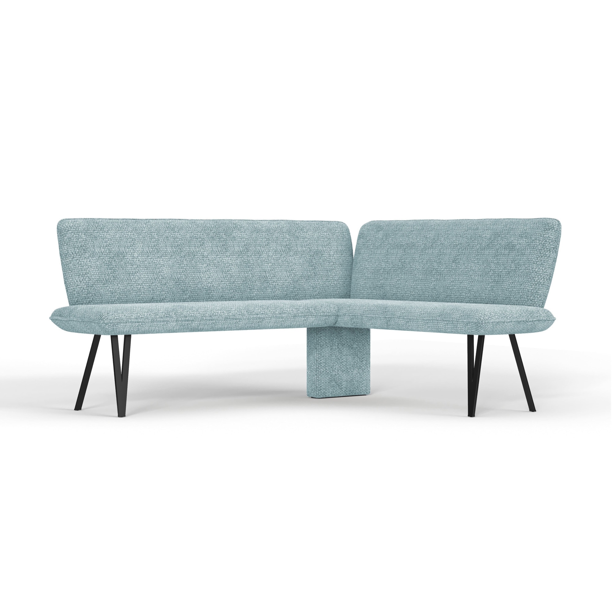 OTTO home, Eckbank »Mily Küchenbank, Polsterbank, Esszimmerbank, 205x164 cm« Moderne Bank und Farben, Sitzplatzanzahl: 5, Frei in Raum stellbar, 