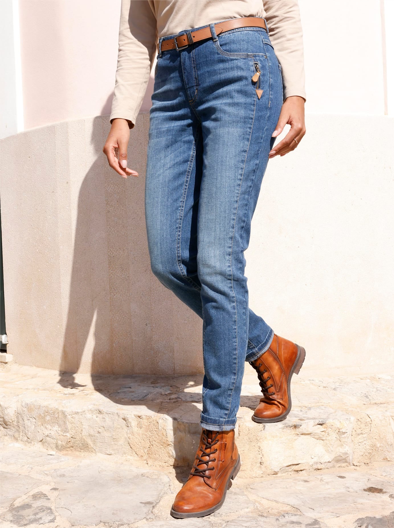 Casual Looks 5-Pocket-Jeans, (1 tlg.)