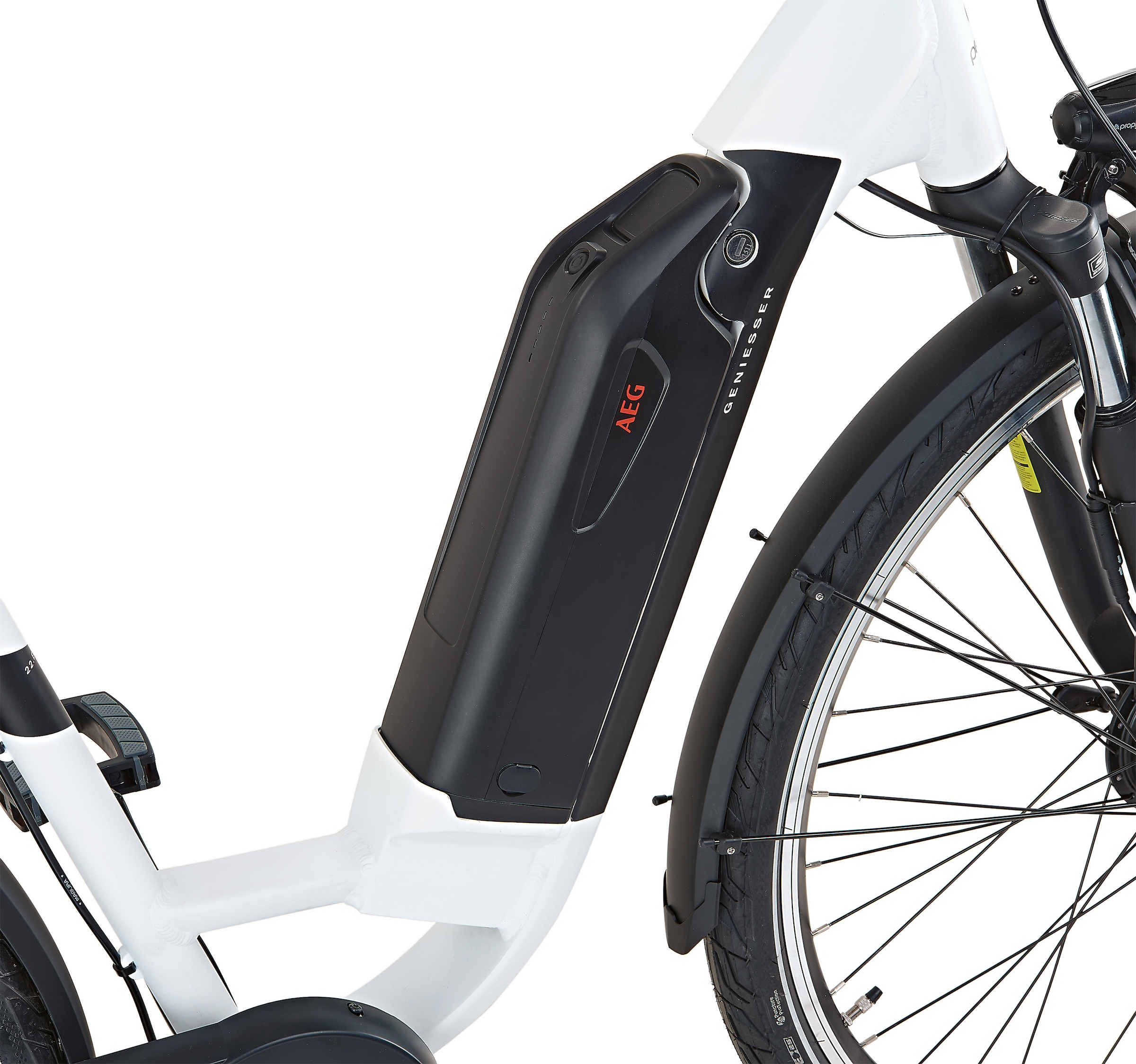 Prophete E-Bike »Geniesser 22.EMC.20«, 7 Gang, Shimano, Nexus, Frontmotor 250 W, Pedelec, Elektrofahrrad für Damen u. Herren, Cityrad