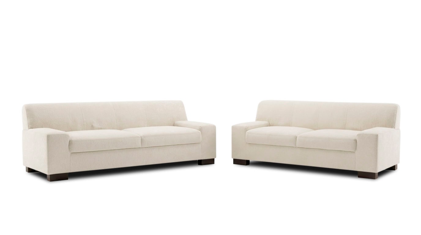 OTTO home Polstergarnitur »Faxe aus 2-Sitzer und 3-Sitzer« Set, 2 tlg. aus pflegeleichtem, weichem Bezugsstoff