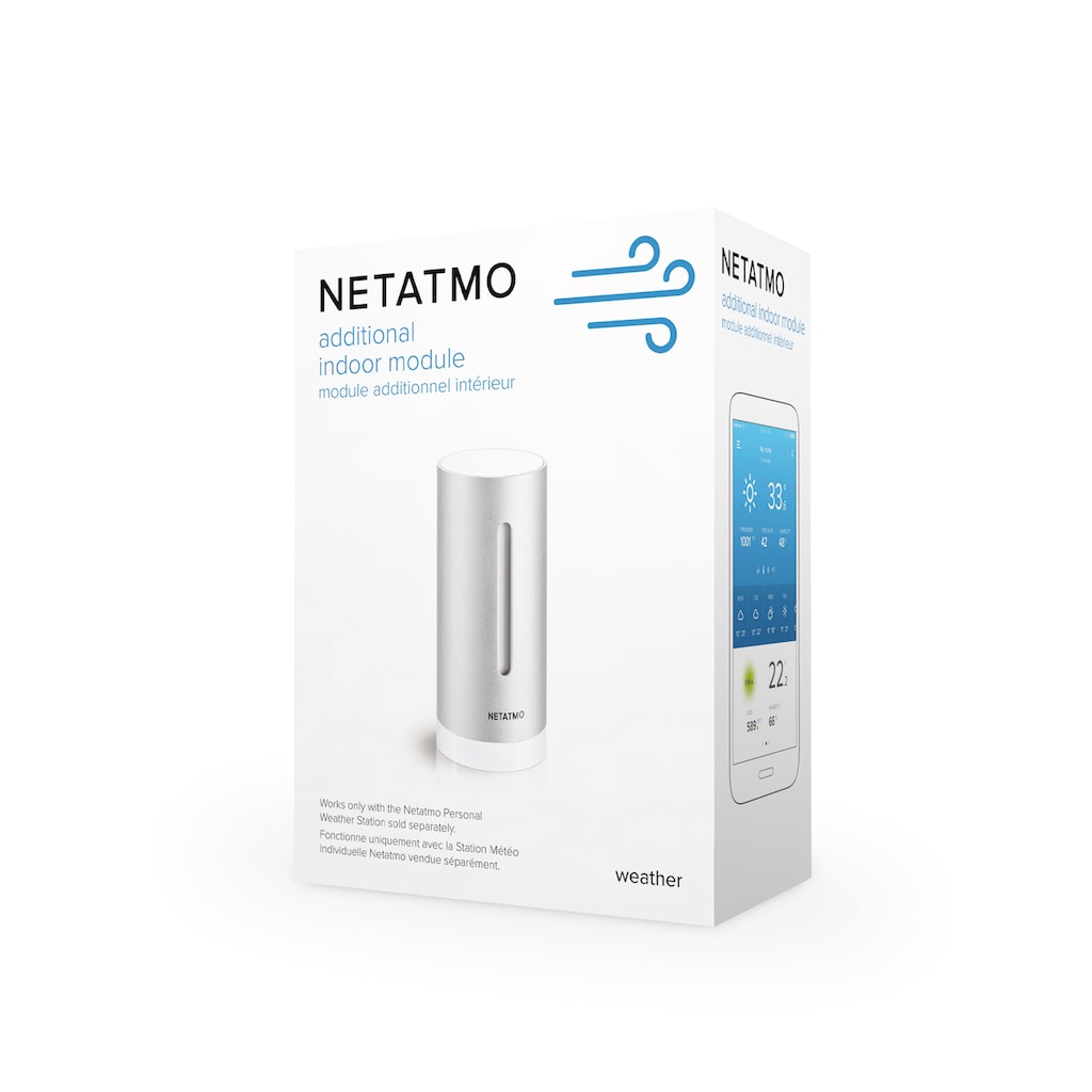 Netatmo Smart-Home-Station »Zusatz-Innenmodul für Wetterstation«