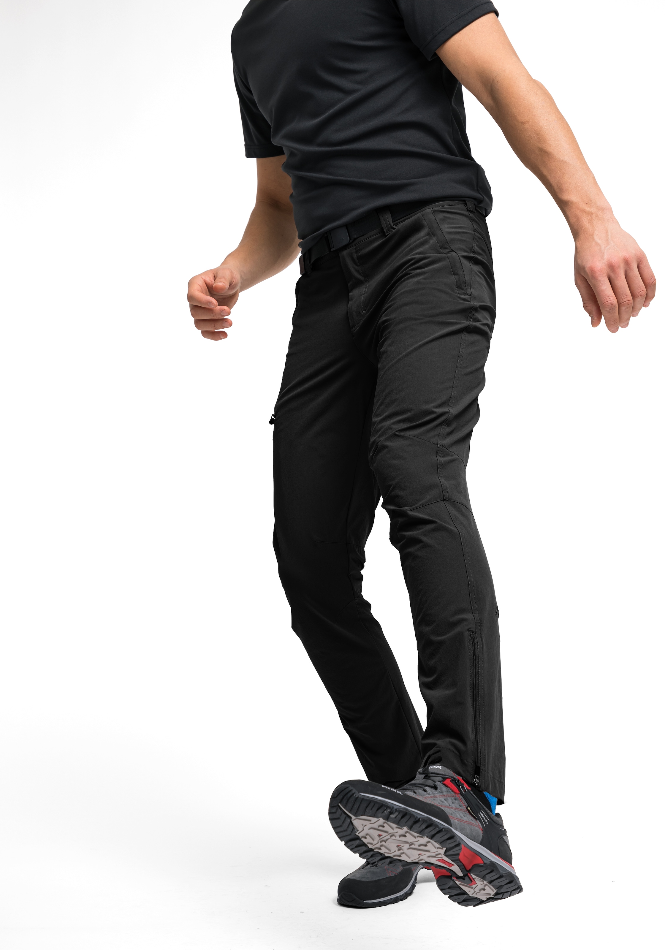 Maier Sports Funktionshose »Torid slim«, Herren Wanderhose, atmungsaktive Outdoor-Hose, 4 Taschen, Slim Fit