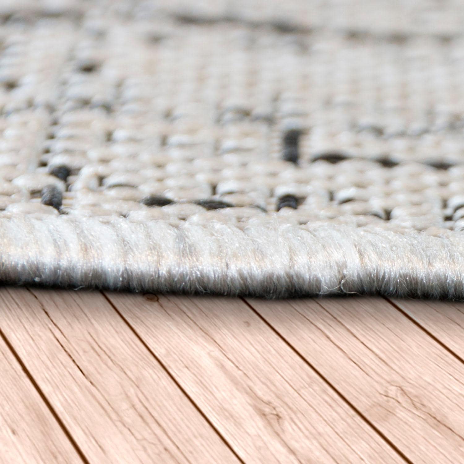 Paco Home Läufer »Coco 204«, rechteckig, 5 mm Höhe, Teppich-Läufer, Rauten Muster, Vintage Design, Outdoor geeignet