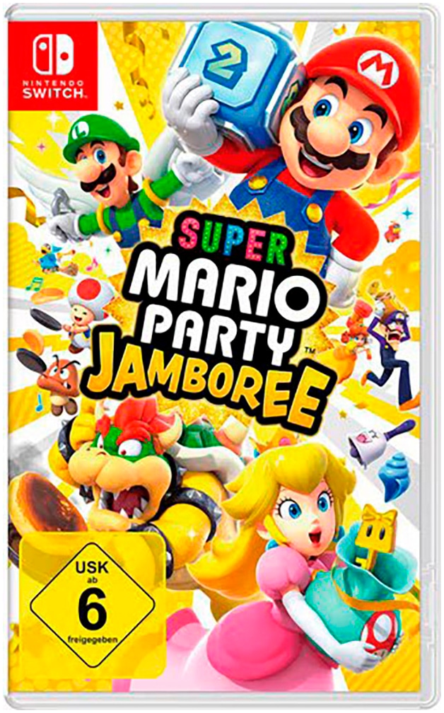 Nintendo Switch Konsolen-Set »OLED weiß + Mario Party Jamboree«