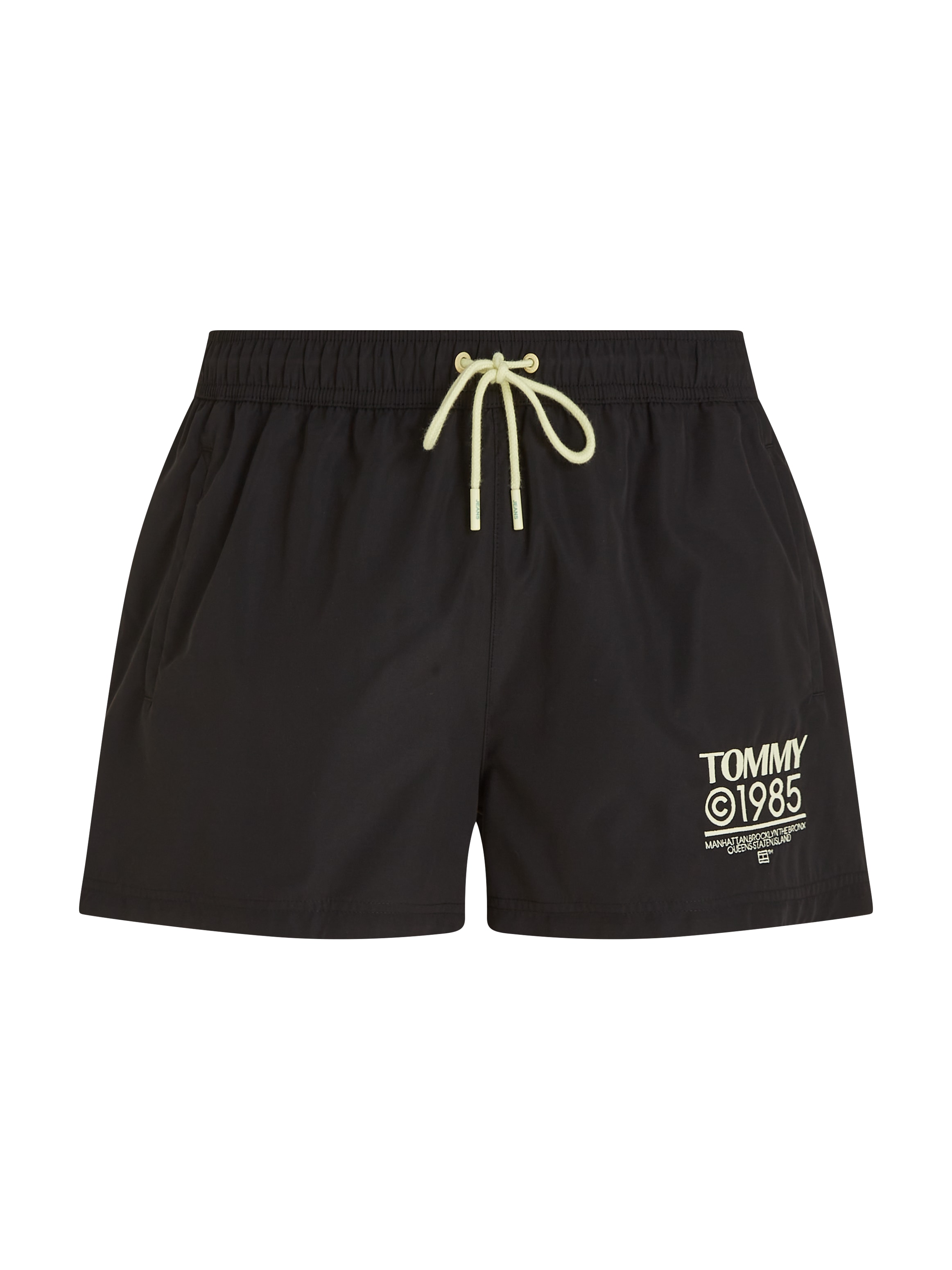 Tommy Hilfiger Swimwear Badeshorts »SF SHORT DRAWSTRING«, mit kultigem Logoschriftzug