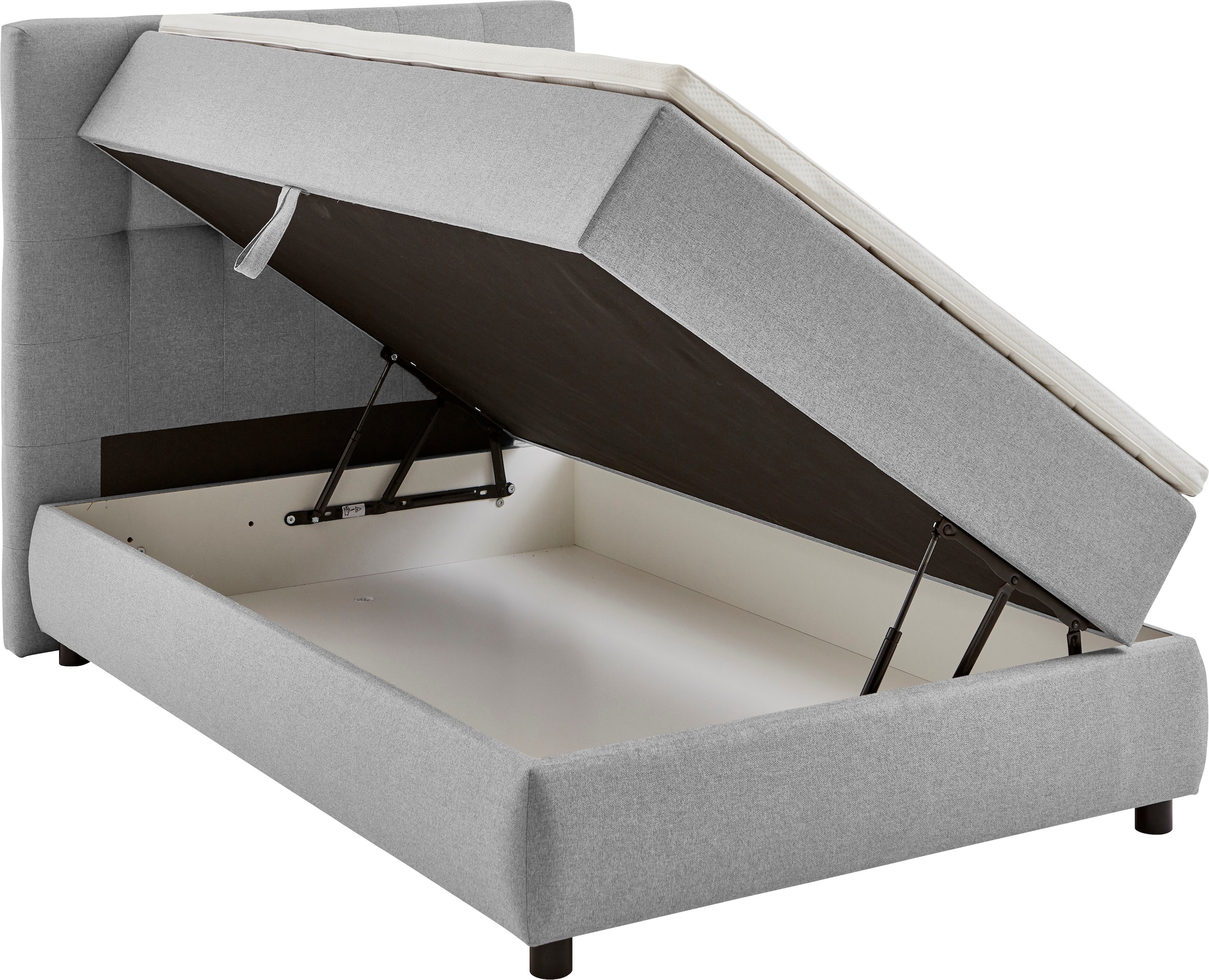 ATLANTIC home collection Boxbett »LILO«, inkl. Bettkasten und Topper